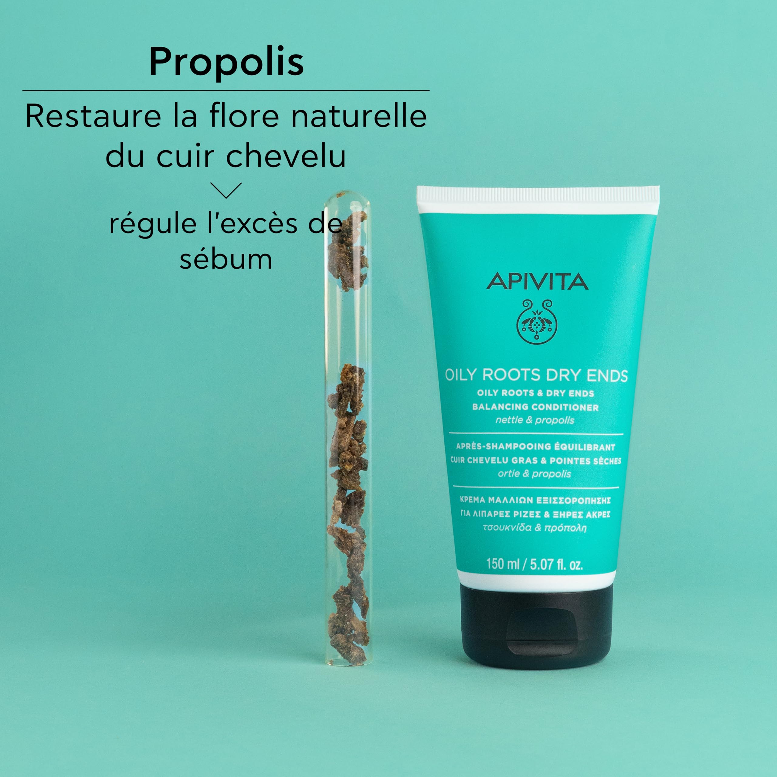Apivita Oily Roots and Dry Ends Conditioner 5.07 fl.oz.