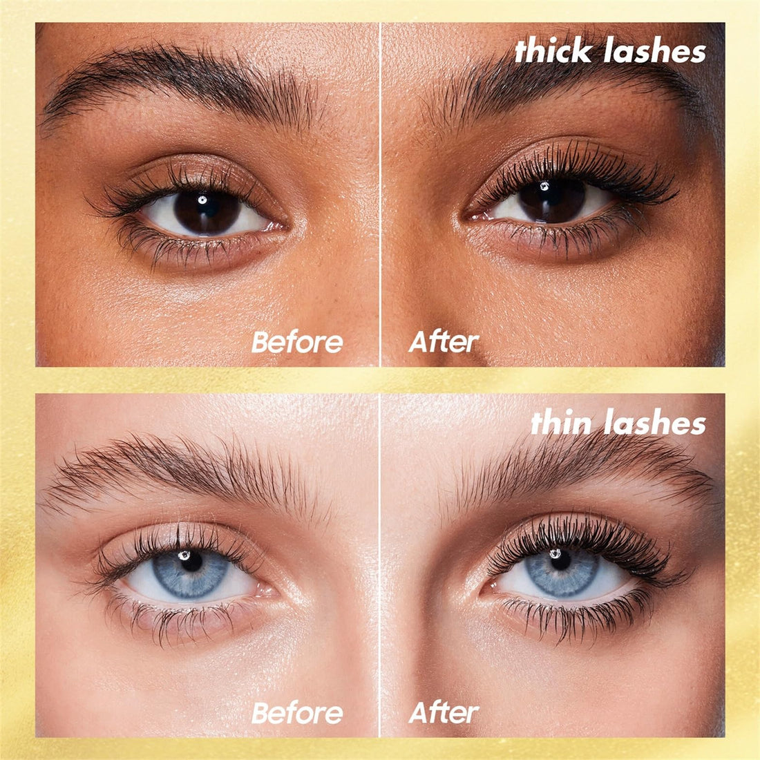 Waterproof & Smudge-Proof Tubing Mascara - Long-Lasting 2-1 Mascara Black for Natural Length and Volume Eye Makeup, Curling Eyelashes, No Flaking, No Clumping, Vegan and Cruelty Free (Pack of 1)