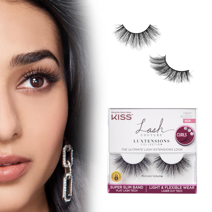 KISS Lash Couture LuXtensions - Strip 01 Russian Volume