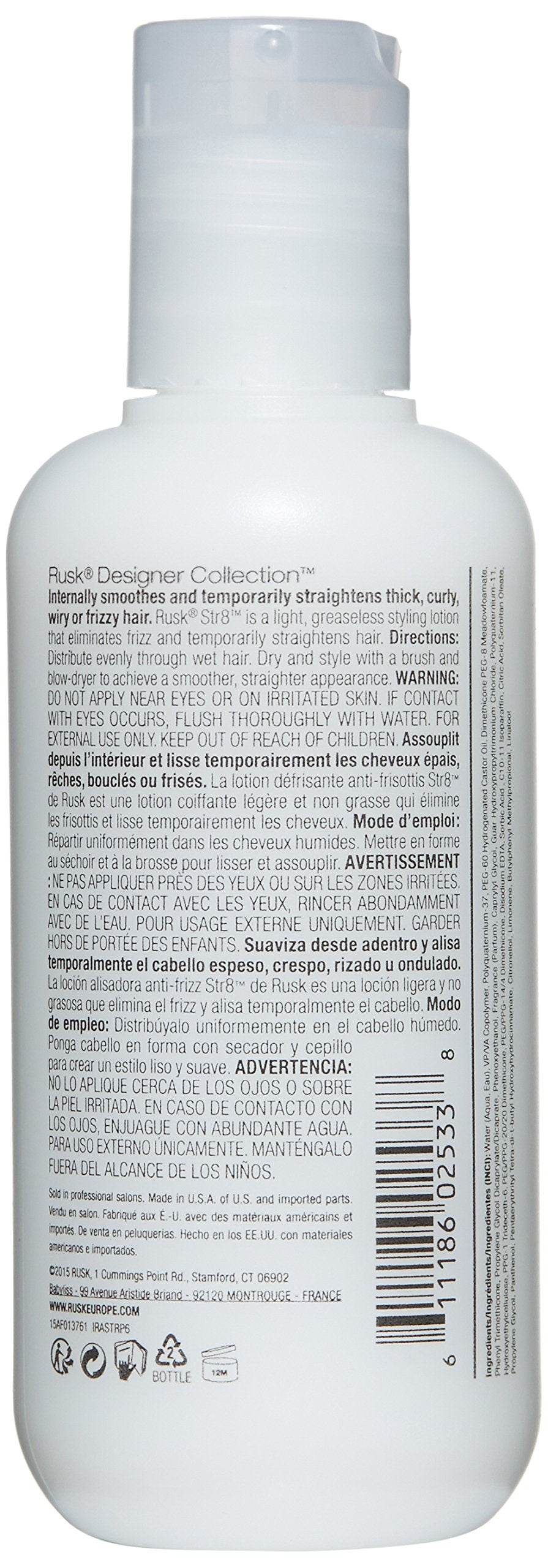 Str8 Anti-Frizz Lotion