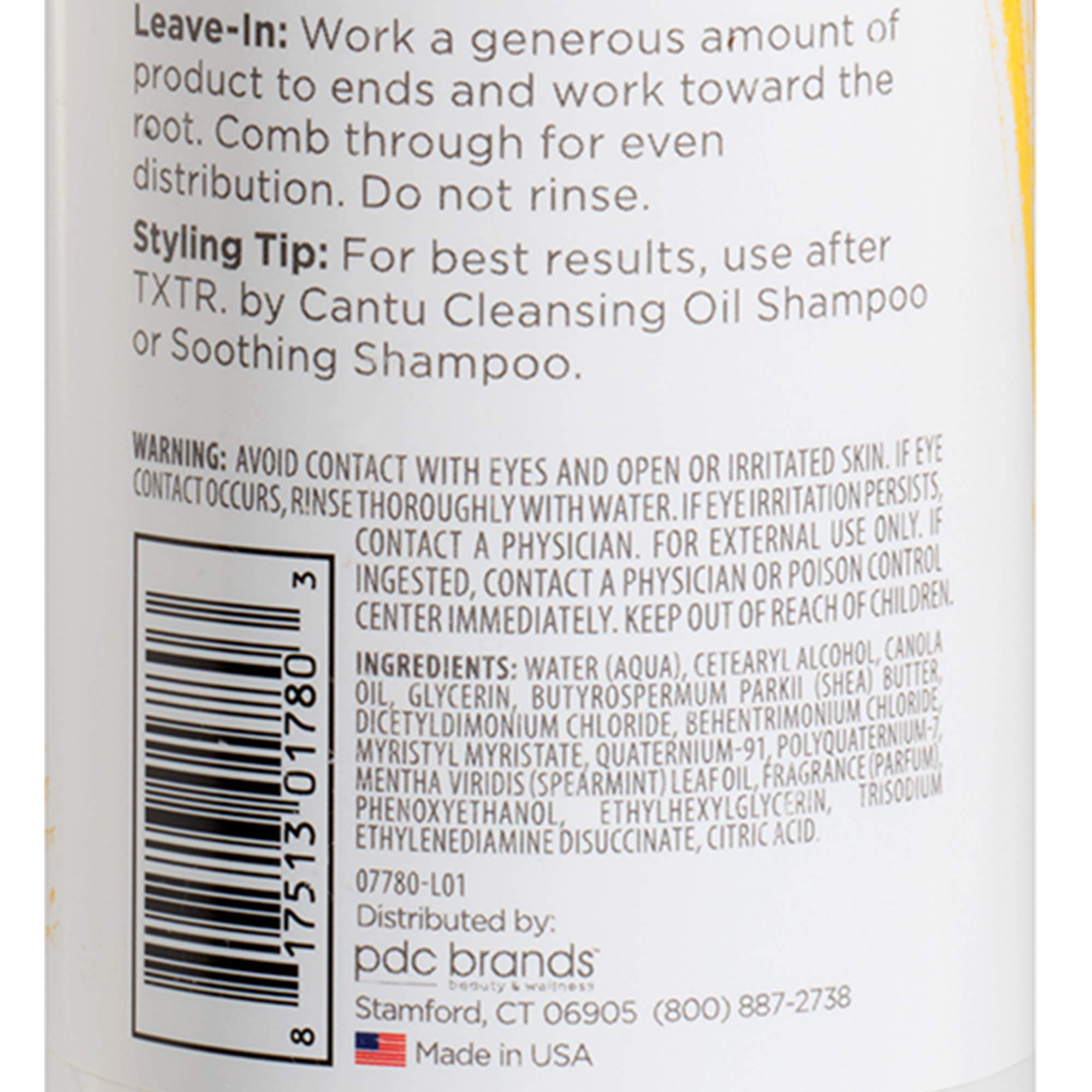 Cantu TXTR Leave In + Rinse Out Hydrating Conditioner 16oz