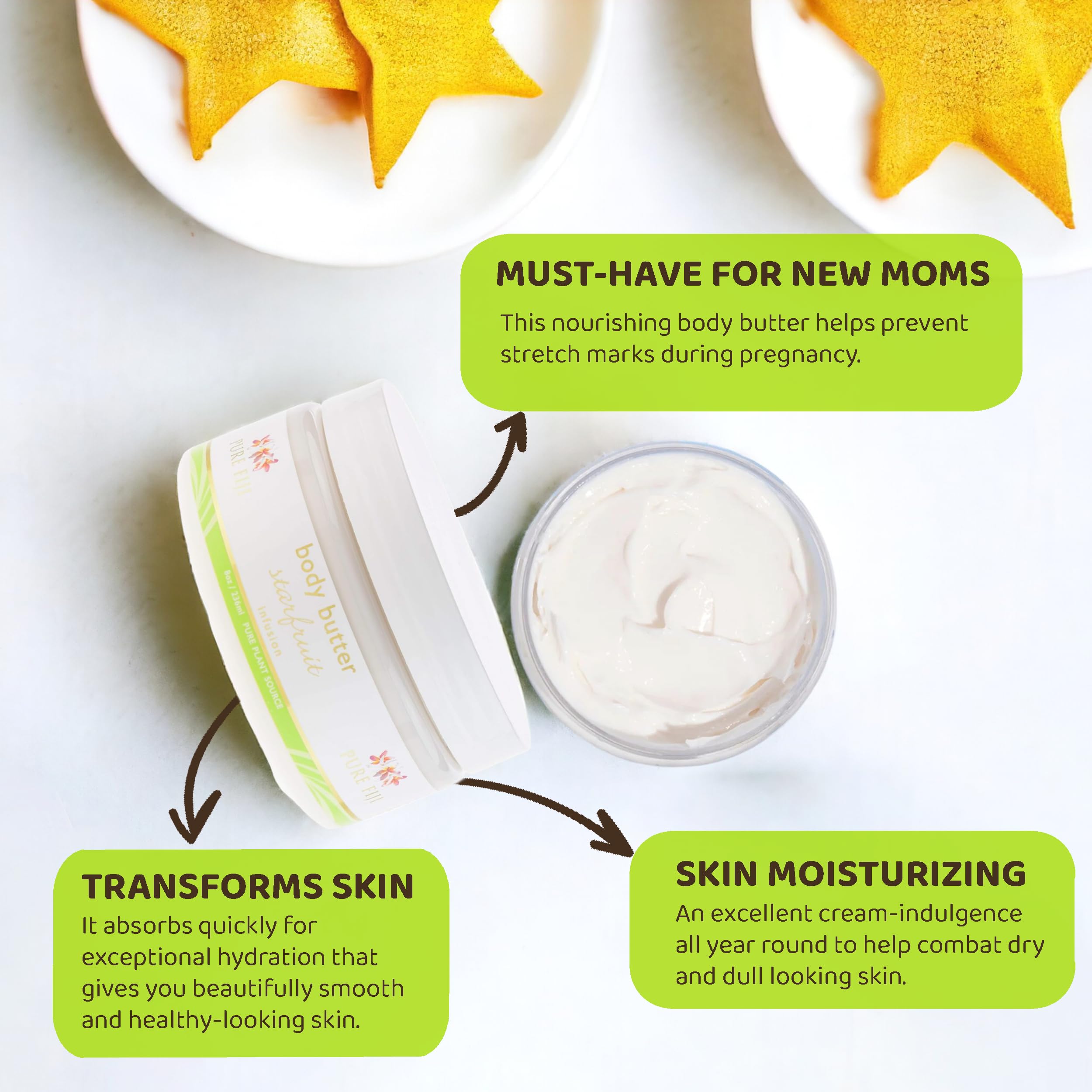 Pure Fiji Body Butter - Starfruit