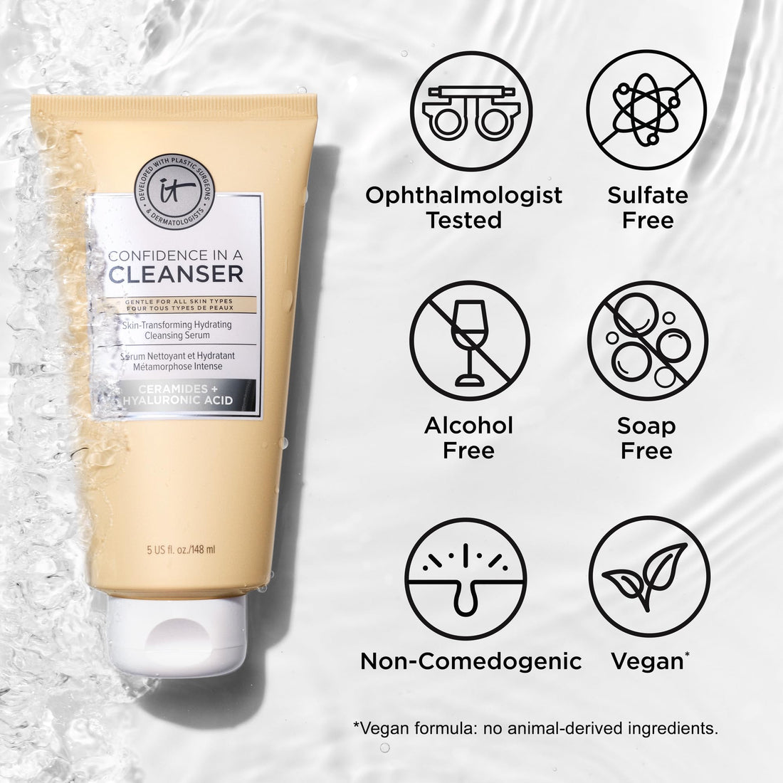 It Cosmetics Confidence in a Cleanser - 5 Ounces
