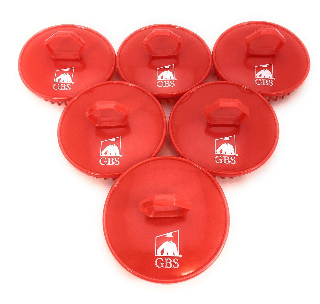 Genco Scalp Pocket Shampoo Brush - 12 Pack - Multi Color
