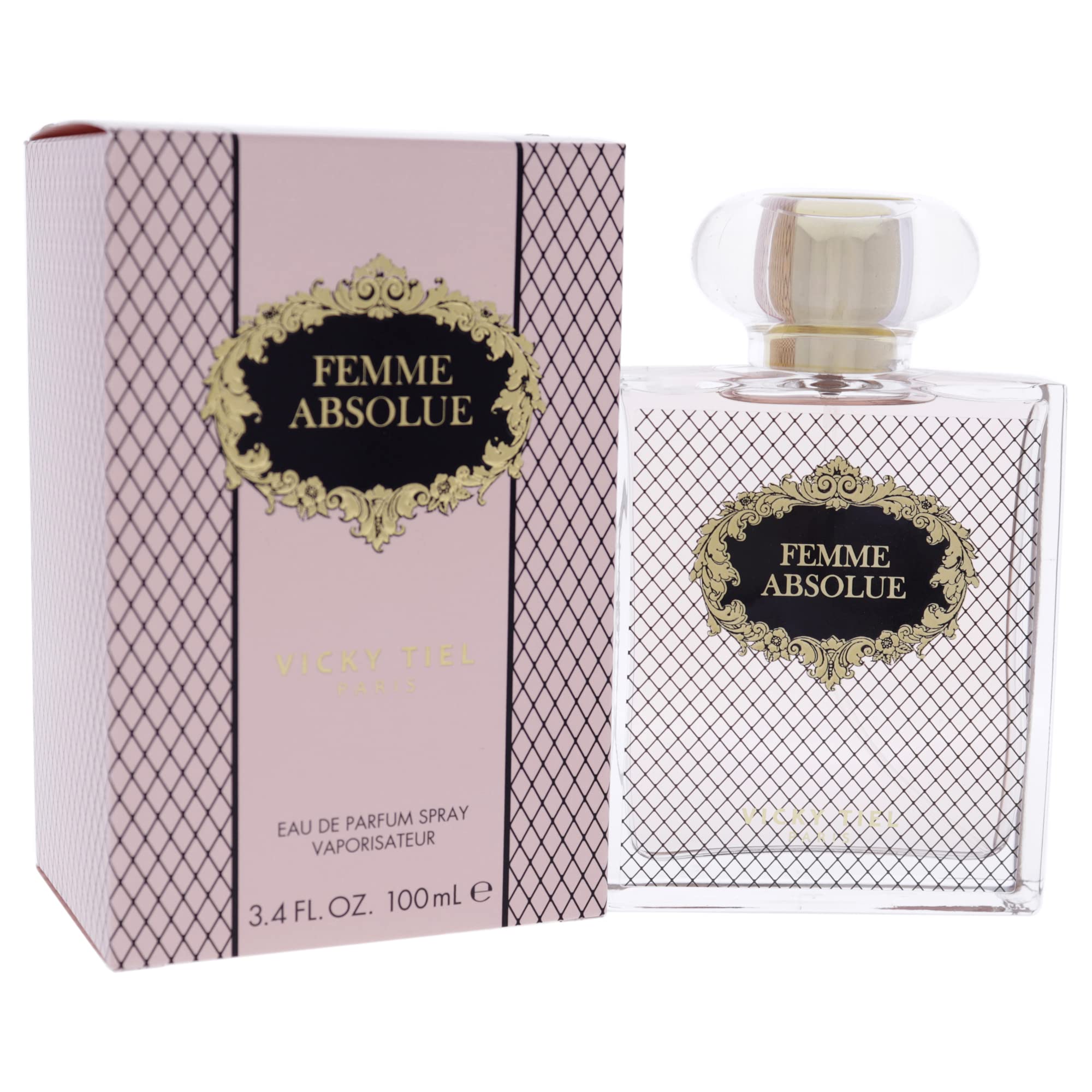 Vicky Tiel Femme Absolu Rare Find Womens Eau De Parfum 3.4 Fl Oz 100 ML