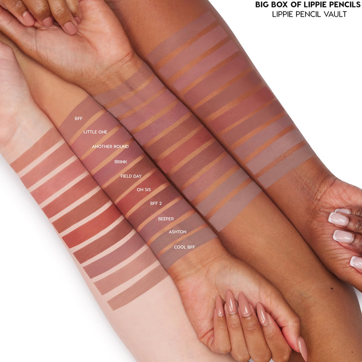 ColourPop Lippie Lip Pencil - High-Pigment, Long-Lasting Lip Liner - Sharpenable Lip Liner Pencil for High-Impact Lip Color - Vegan, Cream Formula with Precise Application - Cool BFF