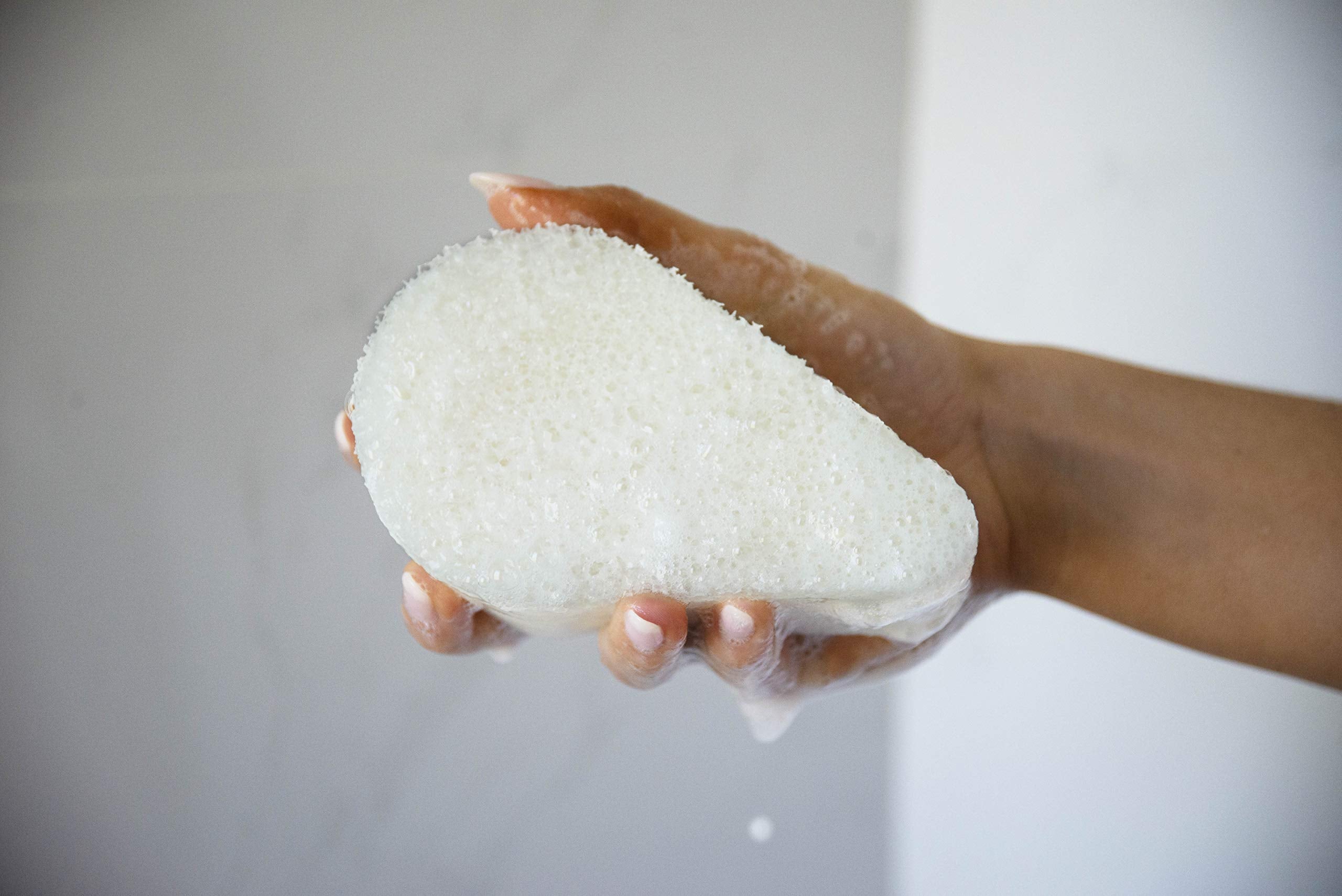 Spongeables Skinutrients Anti-Cellulite Body Wash in a Sponge, Vanilla Bean Scent, Spa Cellulite Massager, Moisturizer and Exfoliator, 20+ Washes, 4 Ounce Sponge