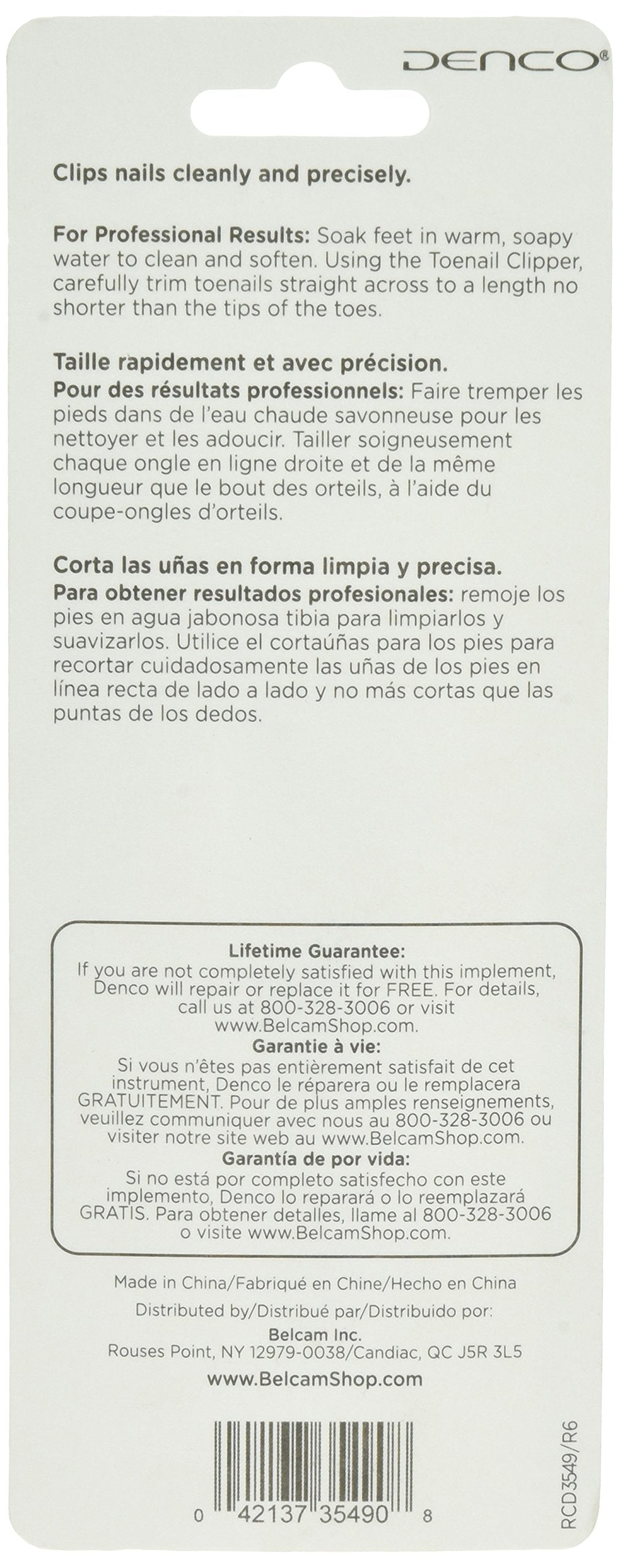 Denco Toenail Clipper