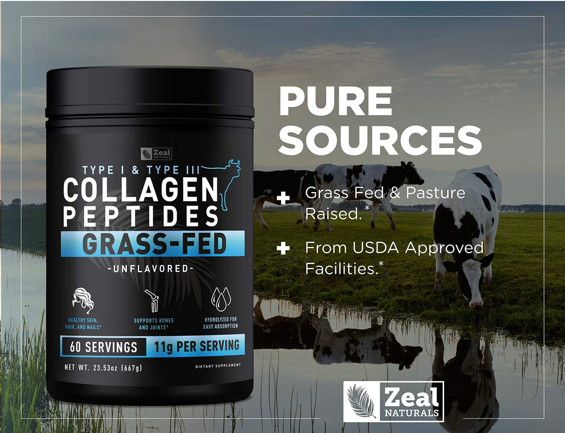 Pure Collagen Peptides Powder (60 Serv.)