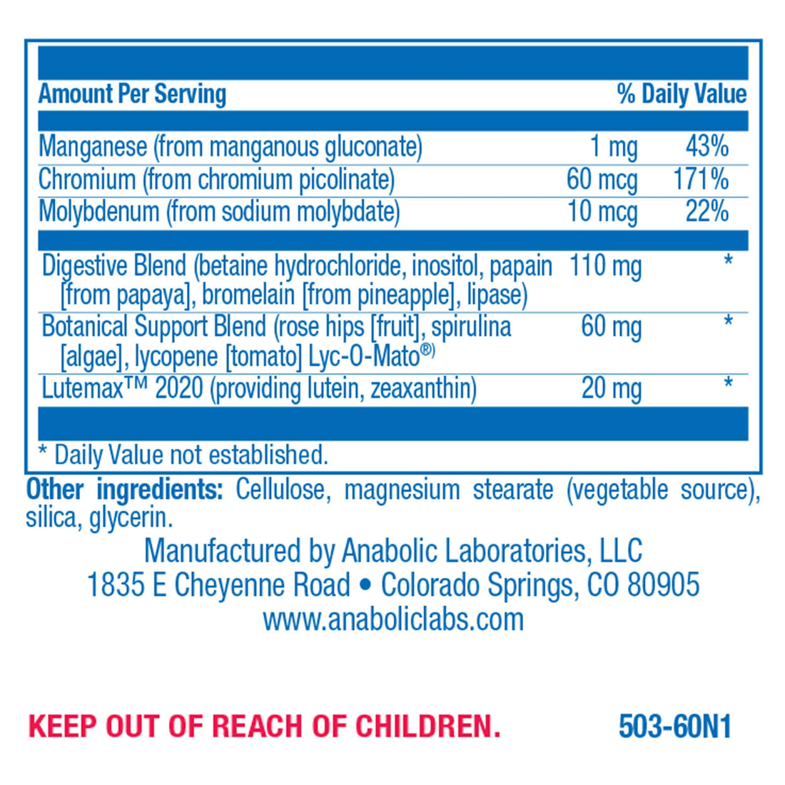 Iron Free Daily Multivitamin for Men and Women with Digestive Blend, 60 Tablets - AVED Eze Daily Multi Vitamin and Minerals Health Supplement - Vitamins A, C, D, E, Vitamin B Complex,