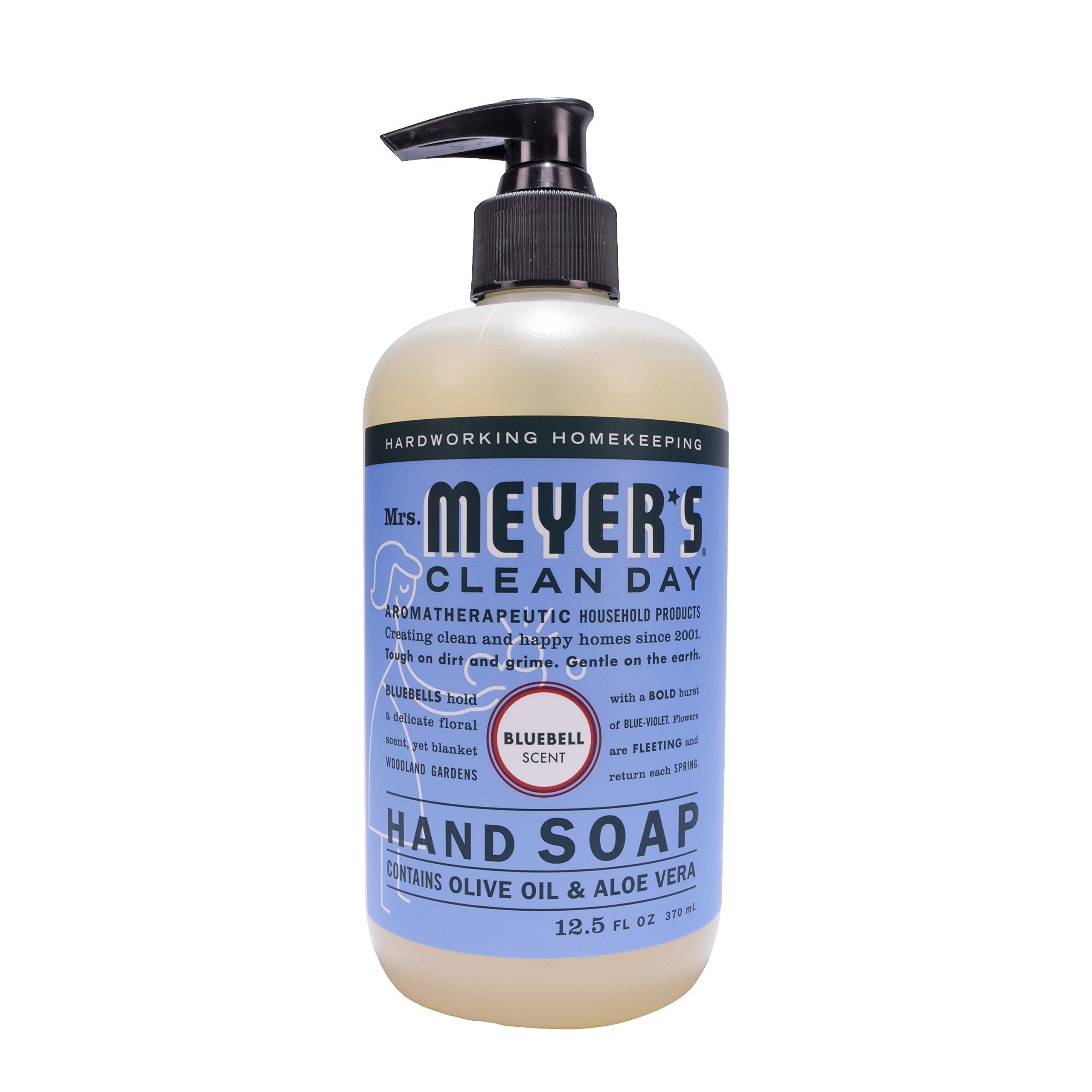 Mrs Meyers B00086 Mrs Meyers Bluebell Liquid Hand Soap -6x12.5 Oz