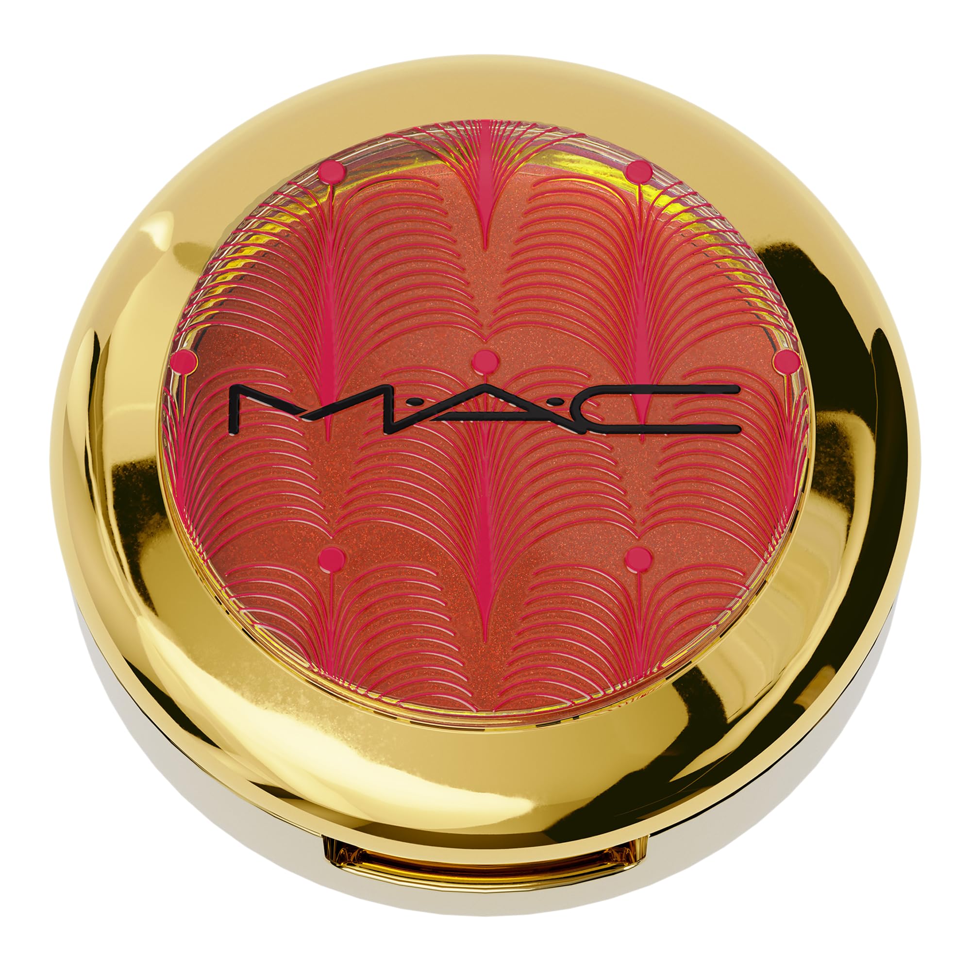 MAC Skinfinish Metallic Cream Blush, Coveted Coral, 0.2 Ounces