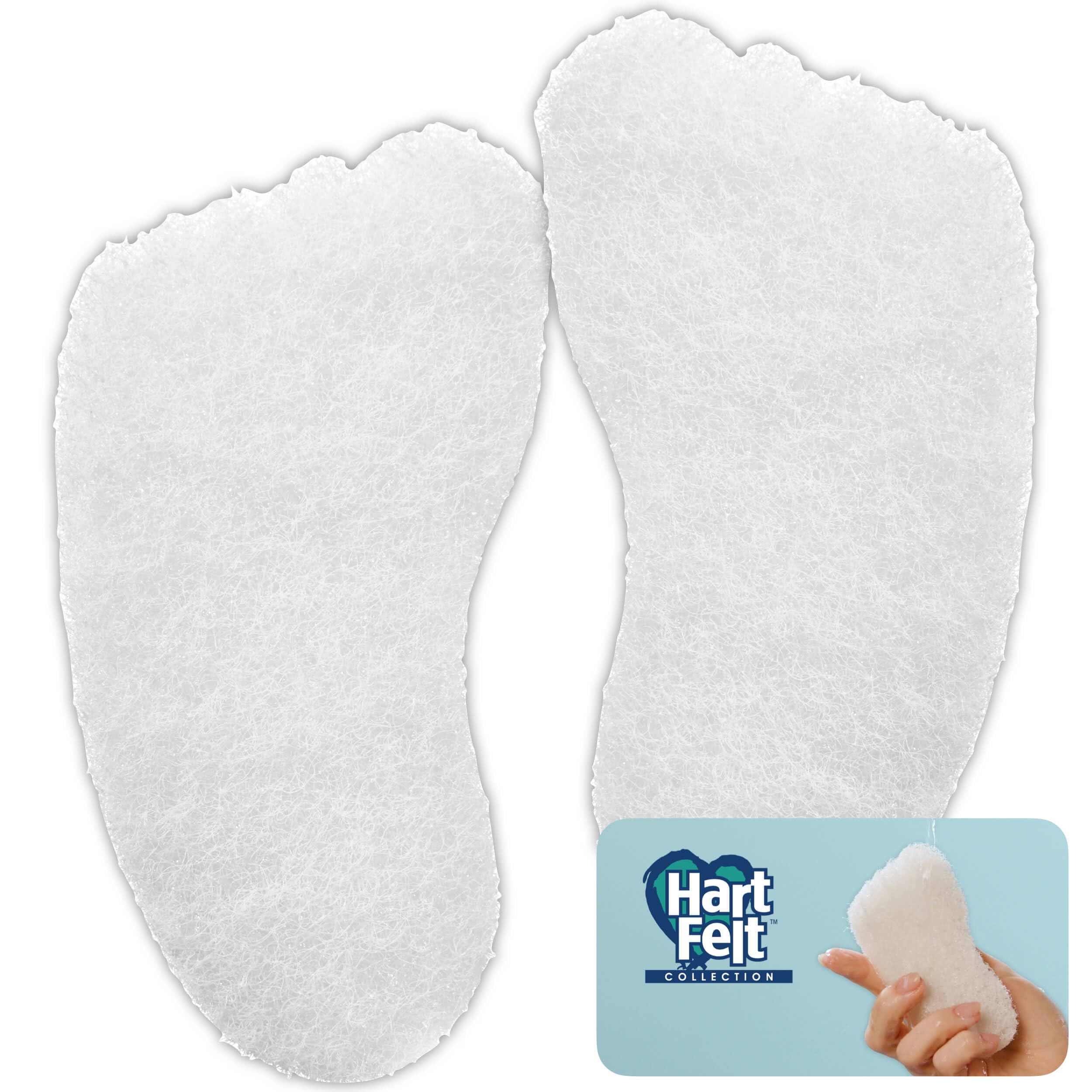 HartFelt Pedi Foot Scrub, 2 Count