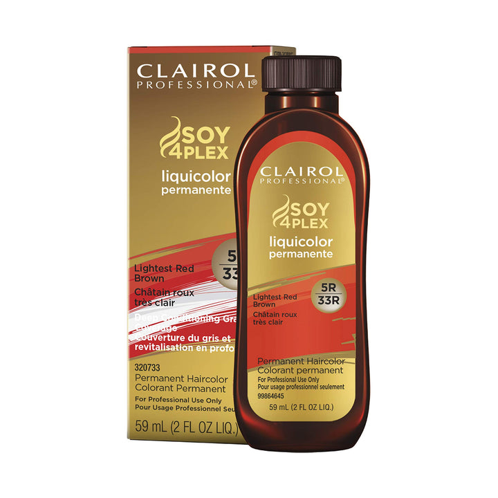 Clairol Professional Permanent Liquicolor for Hair, 5r Lightest Red Blonde, 2 oz.