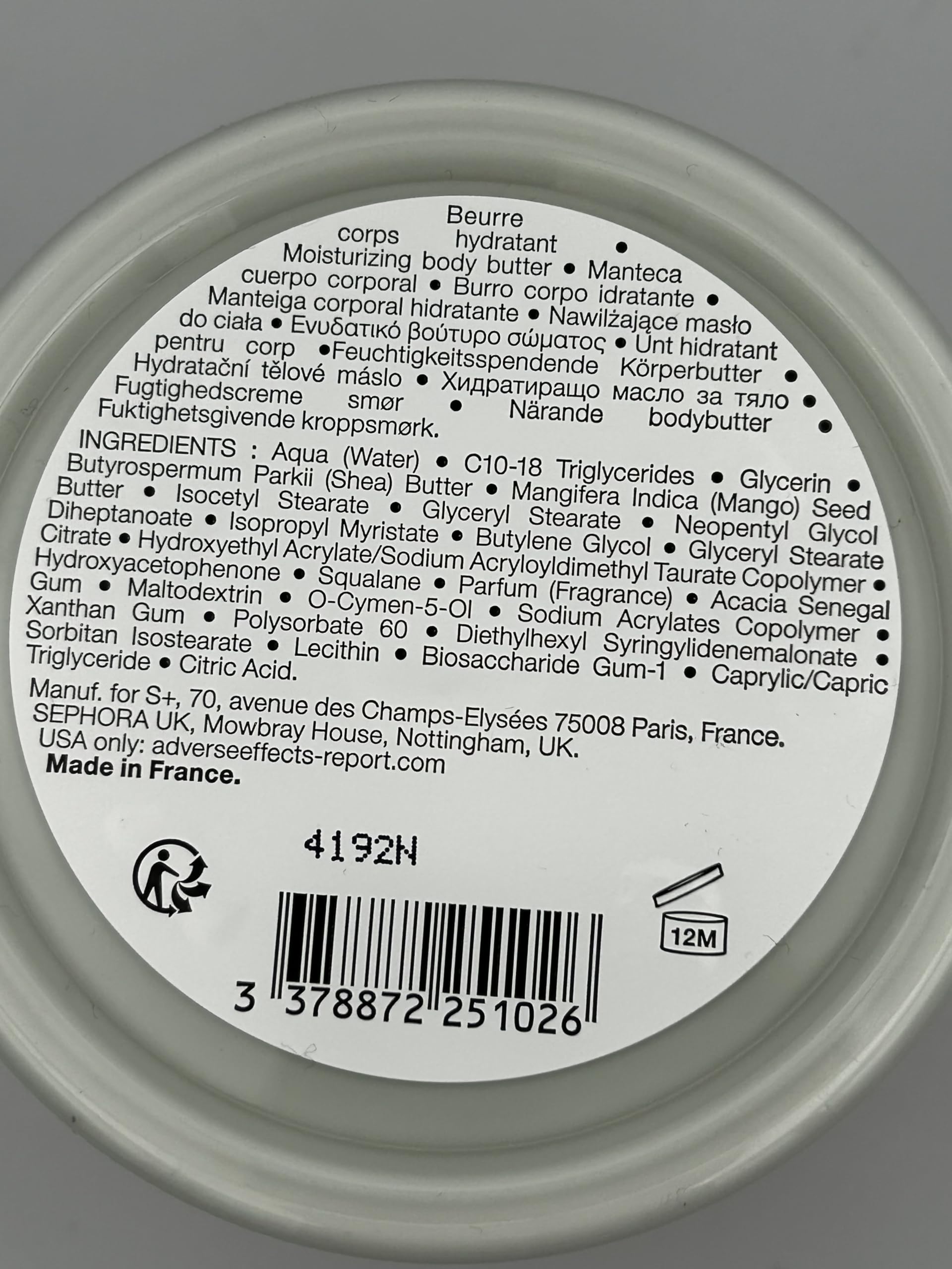 SEPHORA COLLECTION All Day Body Hydrator 400 mL/ 13.5 oz