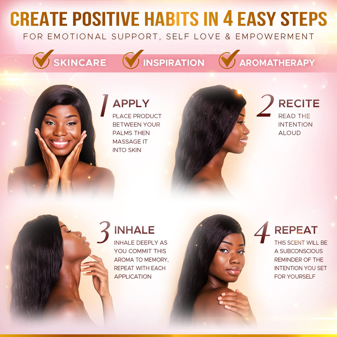 Positive Intent Beauty Aromatherapy Body Scrub for Glowing Skin, Exfoliating Sugar and Soothing Extracts to Nourish, Dull Skin 8oz (Orange)