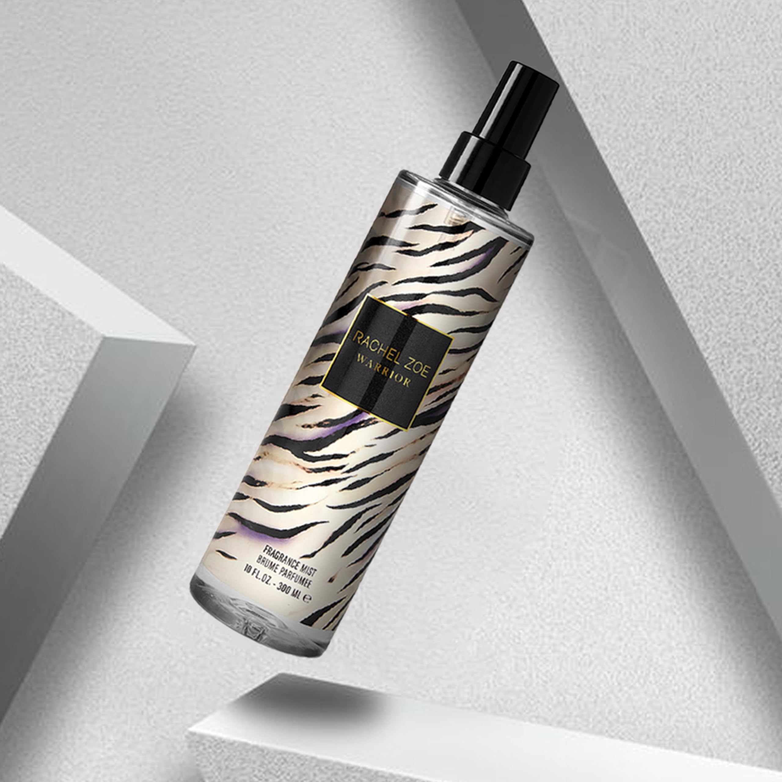 Rachel Zoe Warrior Body Mist for Women - Scent of Amber & Vanilla - Long-Lasting Luxury Fragrance - Fresh Fruity Scent of Tuberose Musk with Rose, Patchouli & Cocoa - Gift for Women - 300 ml