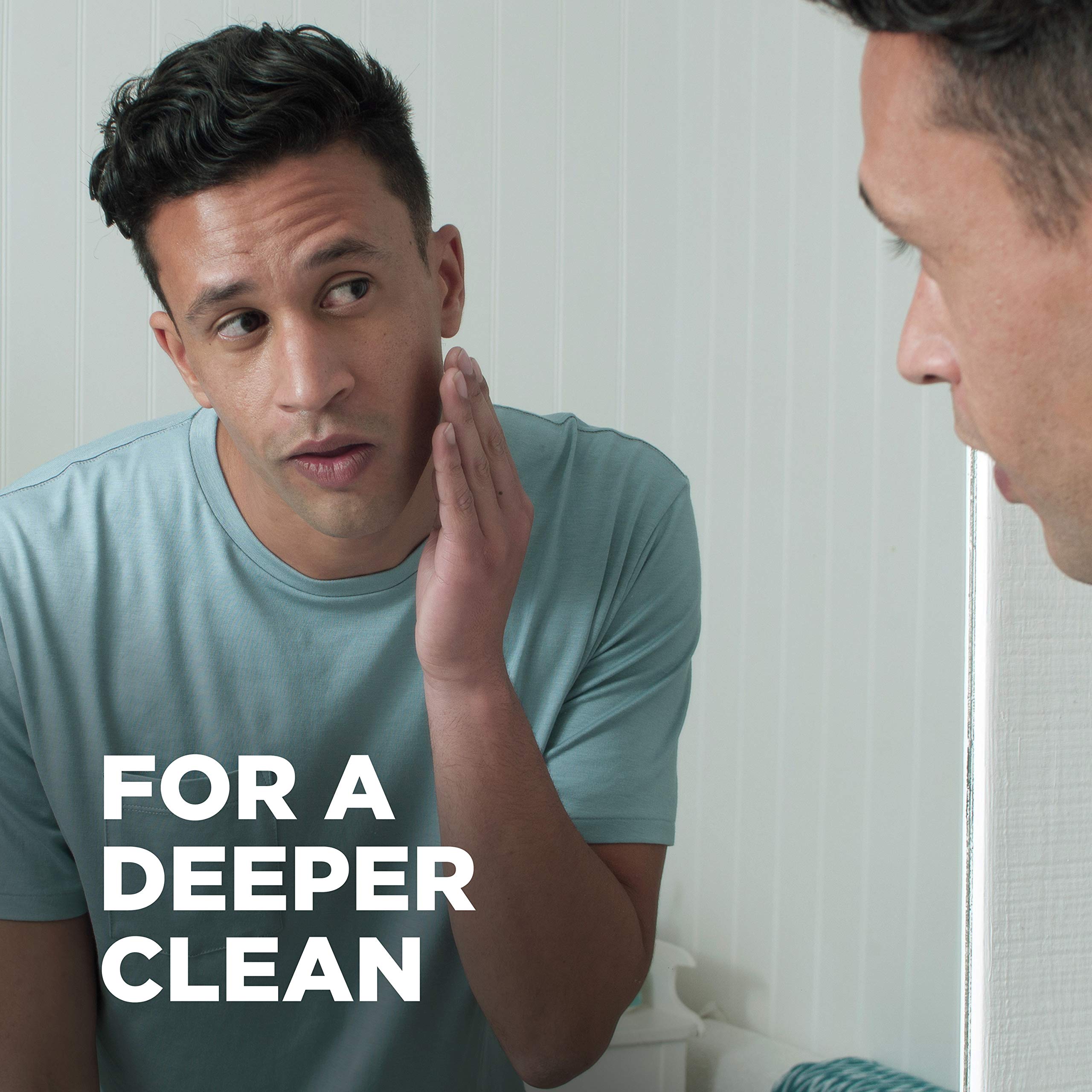 Dove Men+Care Active Clean, Dual Sided Shower Loofah, Hydrate Skin, 1ct