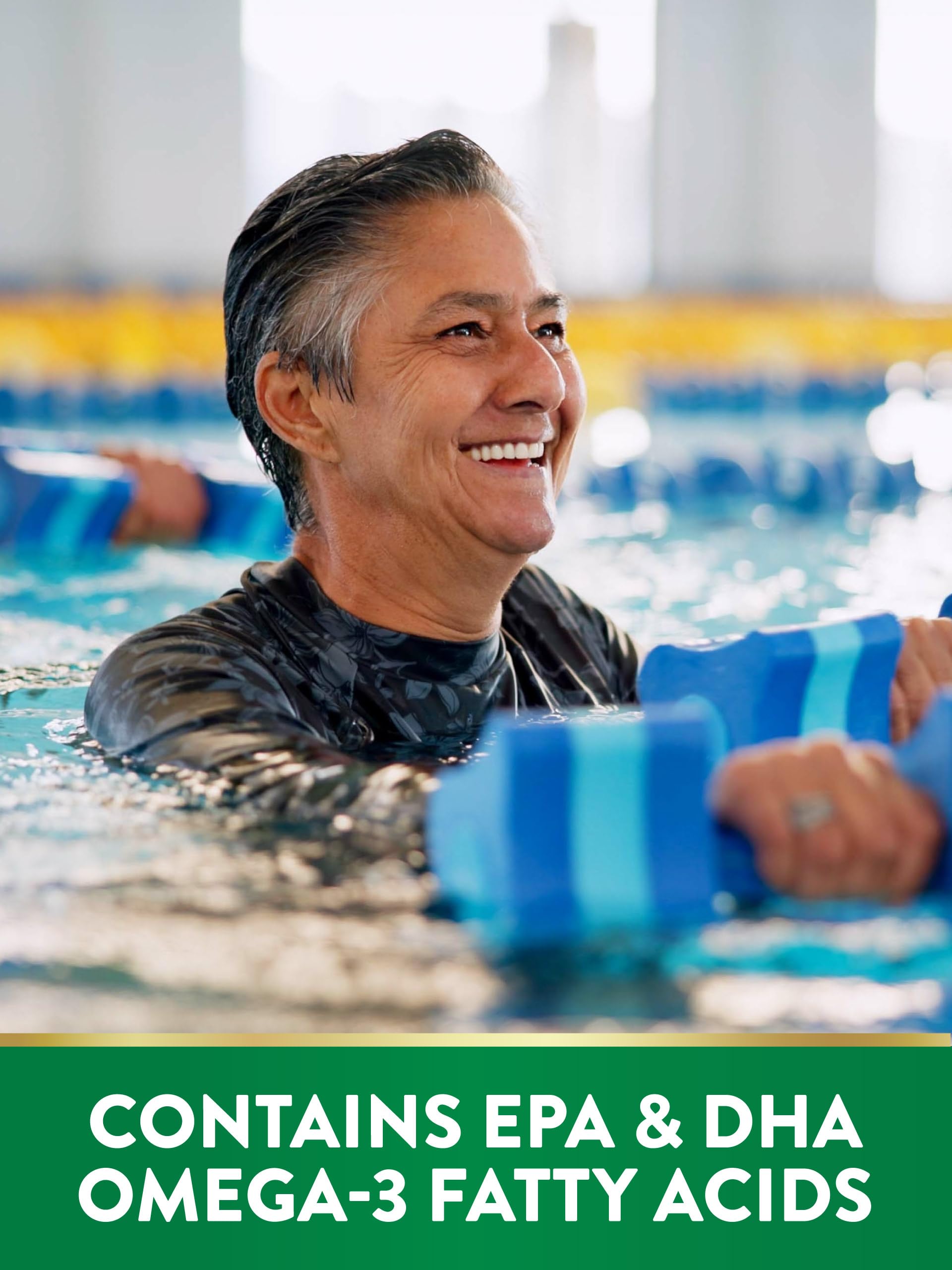 Nature's Truth Fish Oil Omega 3 | 1340 mg | 200 Mini Softgels | Burpless Lemon Flavor Pills | Non-GMO & Gluten Free Supplement