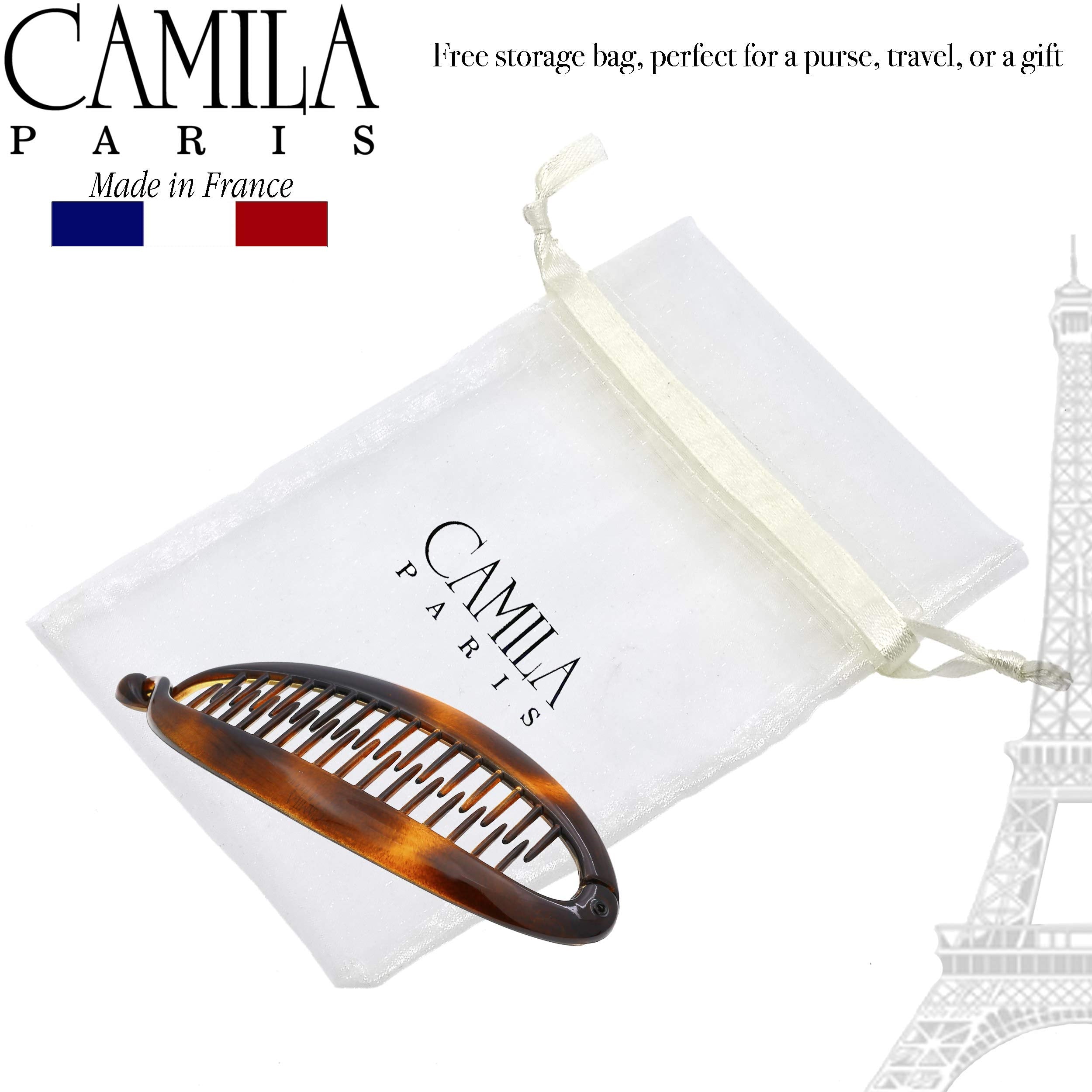 Camila Paris CP2 (6) French woman Hair Accessories, Hair Banana Comb. Strong and Durable Hair Ornaments. Made in France