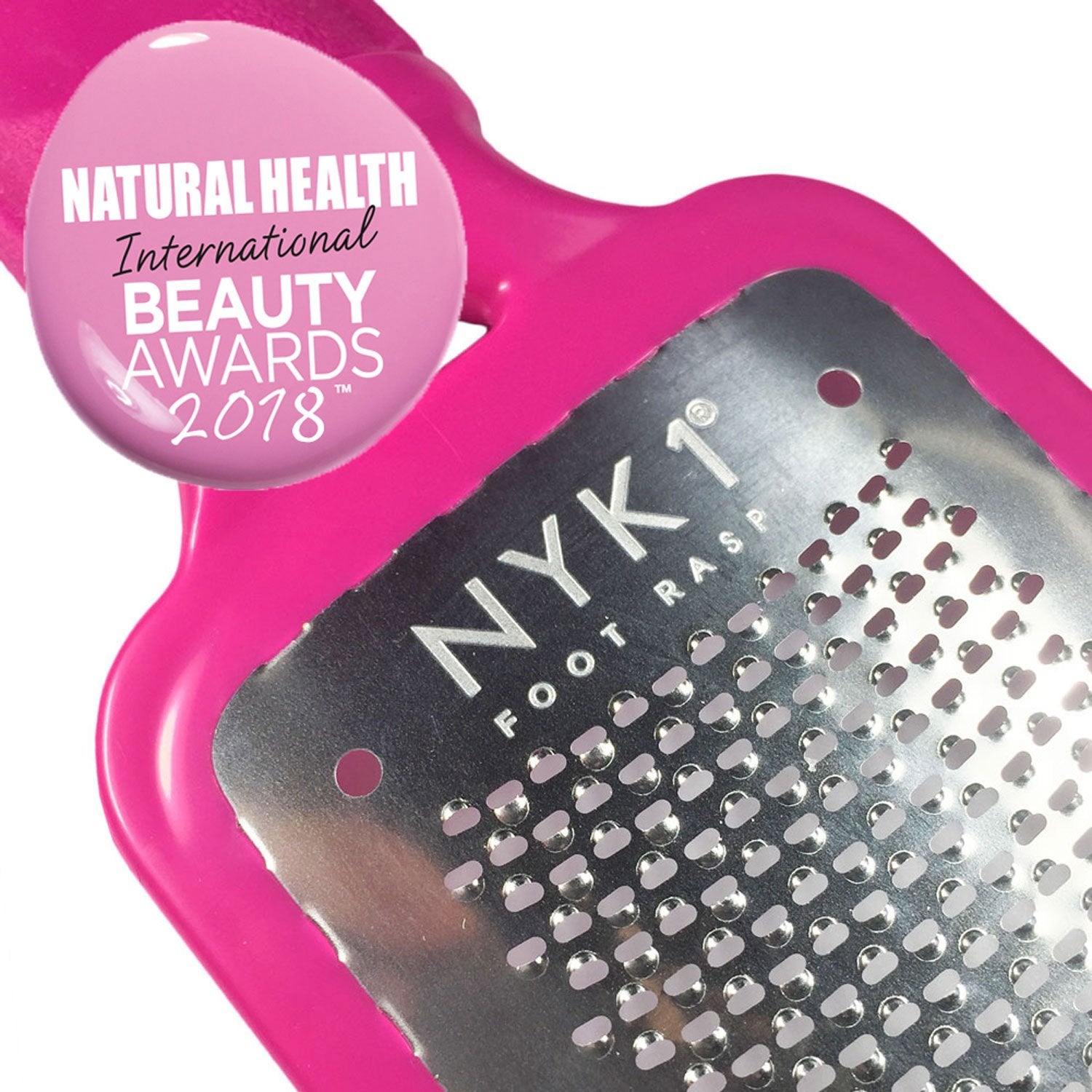 NYK1 Genuine Megafile Professional Foot File Pedicure Rasp The Original Others Are Not The Same Super Sharp Extra Large Micro Files Unique To Remove Calloused Dry Rough Dead Skin Pink MegaFile