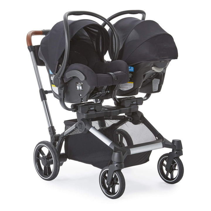 Contours Infant Car Seat Adapter Accessory, Exclusive Compatibility with Element Baby Stroller, Fits Select Cybex, Maxi-COSI and Nuna Models, Check Compatibility Prior to Purchase, Black