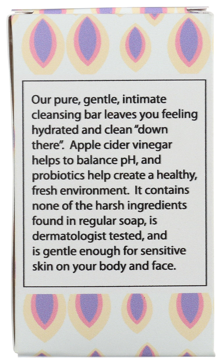 One With Nature, Soap Bar Cleansing Intimate Down There Frag Free, 3.5 Ounce