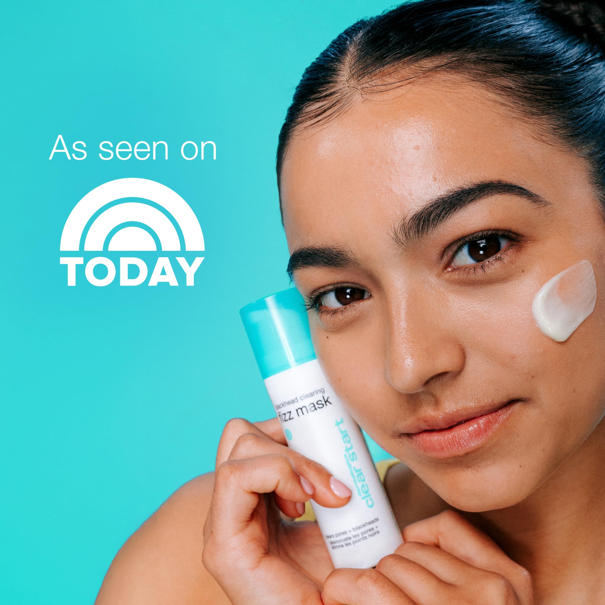 dermalogica Clear Start Blackhead Clearing Fizz Mask (1.7 Fl Oz) Purifying Pore Cleansing Mask with Kaolin Clay and Sulfur - Absorbs Excess Oil To Purify Skin