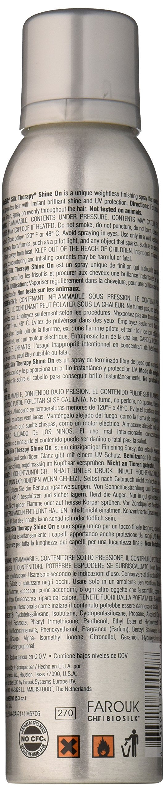 Biosilk Silk Therapy Shine-On, 5.34 Ounce