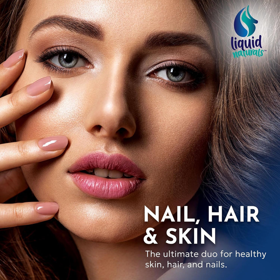 Liquid Collagen and Biotin, 2 Fl. Oz, Ultra-Strength Collagen Supplements for Women, Keto Friendly Biotin for Hair Growth Women, Nails, & Skin Vitamins B7 Collageno Peptides – Vanilla Flavor - 2 Pack