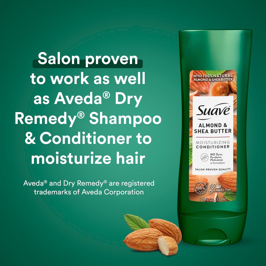 Suave Professionals Shampoo and Conditioner Set 12.6 Oz Ea. (Almond and Shea Butter)