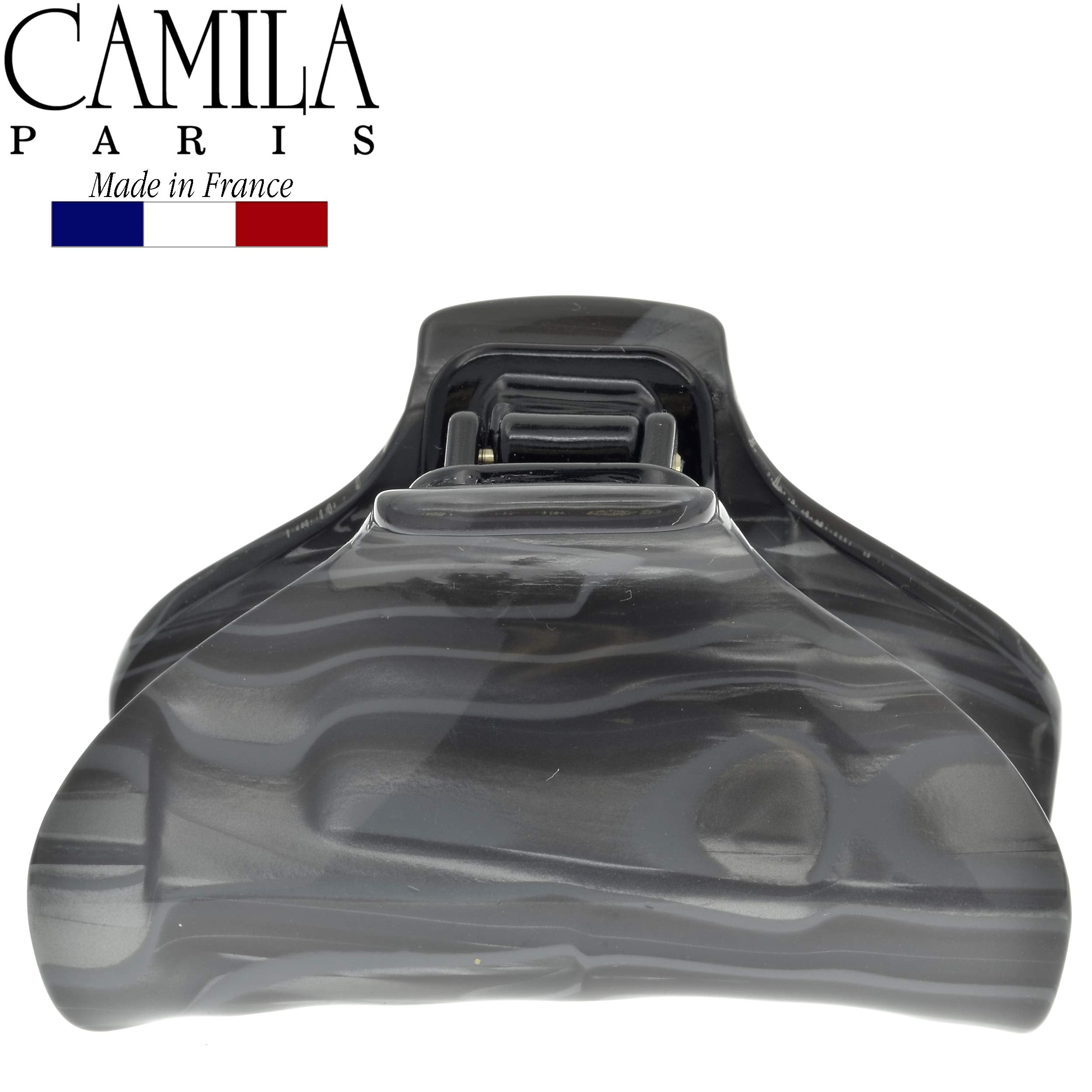 Camila Paris CP2122 French Hair Clips for Women, Handmade, Girls Hair Claw Clips Jaw Fashion Durable and Styling Hair Accessories for Women, Strong Hold No Slip Grip, Made in France