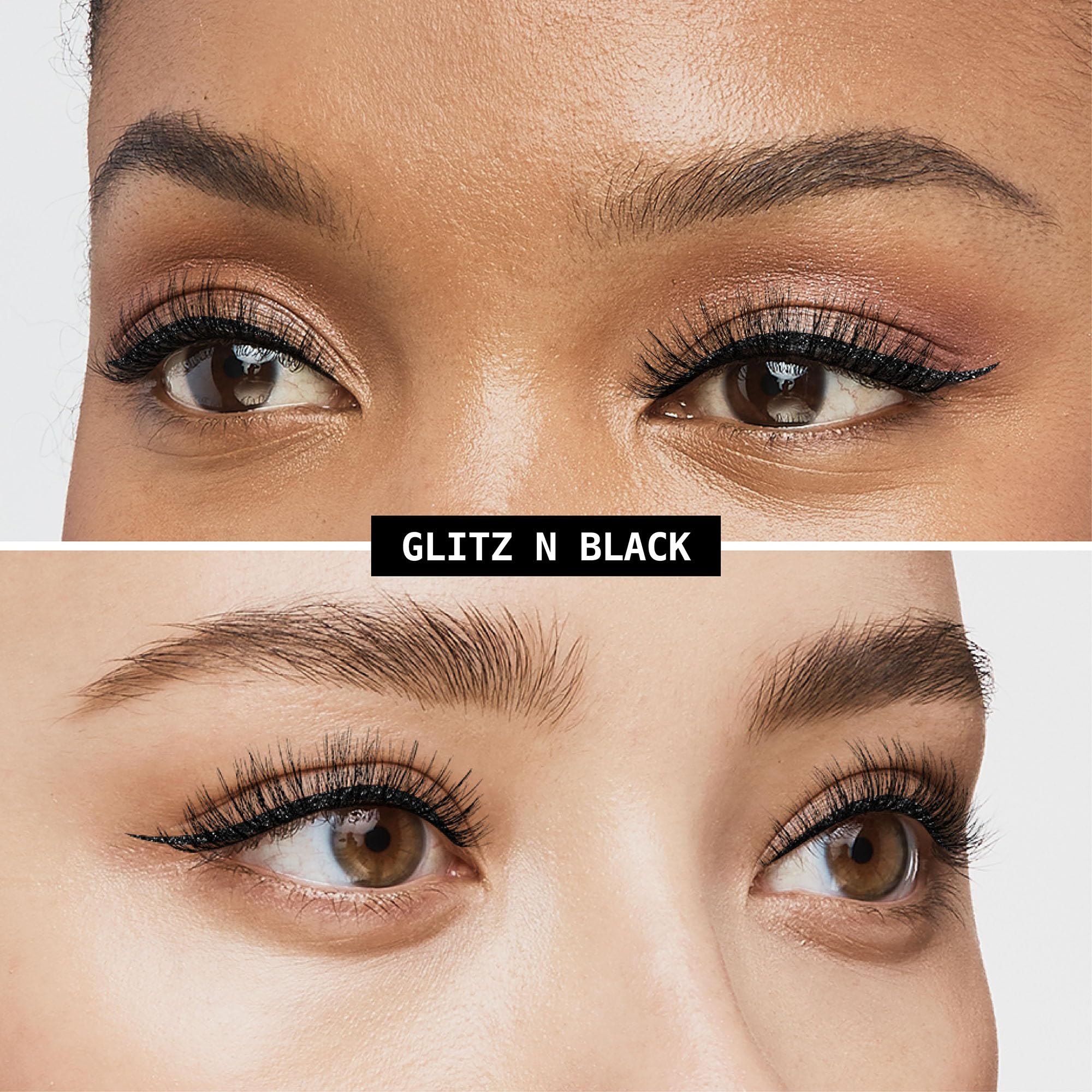 Ruby Kisses i Bling Glitter Eyeliner Gel-Based GLE01 Glitz N' Black AD