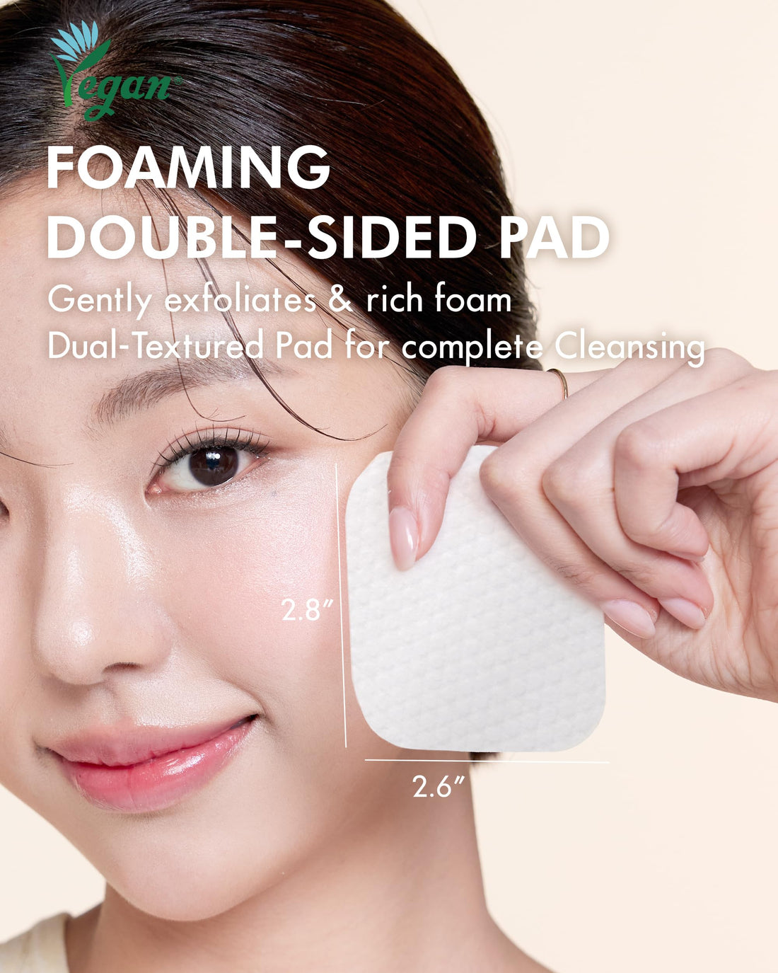 DERMAL Rice Bubble Cleansing Pad – Makeup Remover Bubble Pads - Exfoliating and Hydrating Cleansing Pad with Korean Rice Bran Water, AHA, BHA, PHA, Fresh Green Citrus Scent, 80pads
