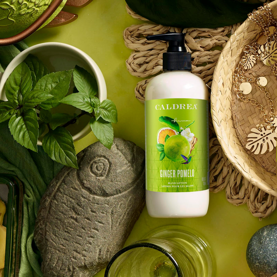Caldrea Hand Lotion, Ginger Pomelo, 10.8 oz