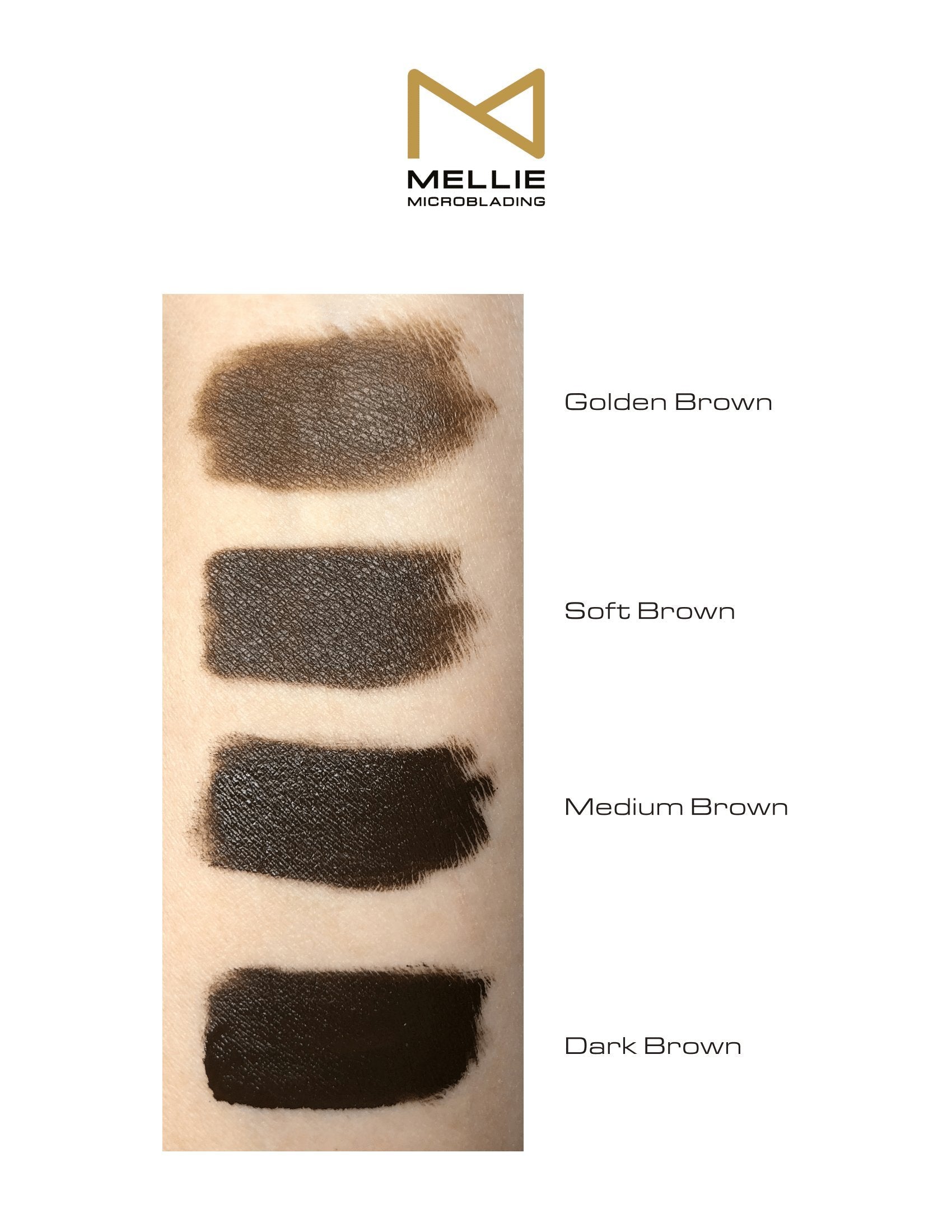 M | Microblading Pigment - Dark Brown 10 ml/.35fl.oz