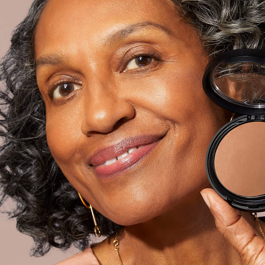 Deep : Laura Geller Double Take Baked Versatile Powder Foundation, Deep, 0.35 Ounce