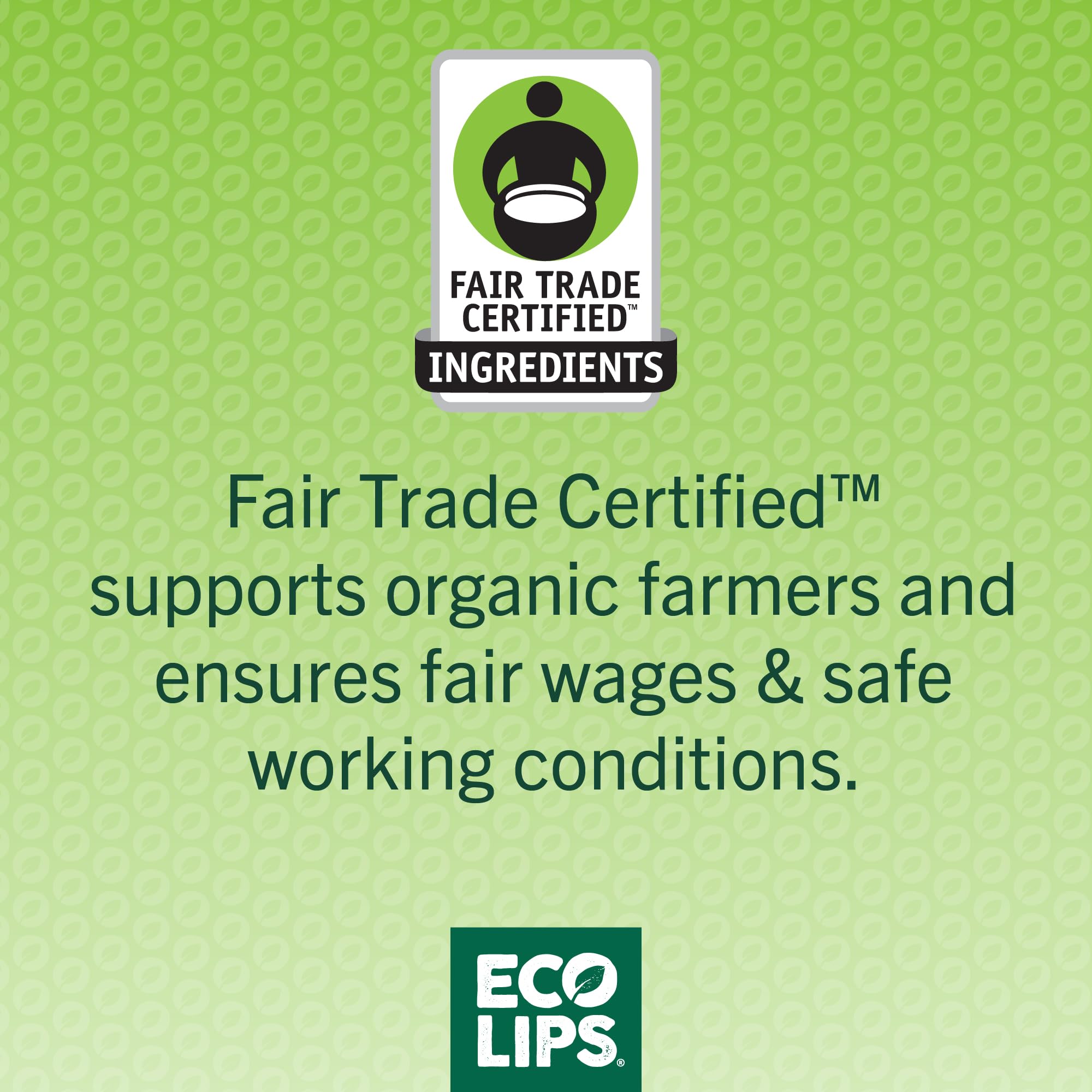 Eco Lips LIP SUGAR SCRUB 2 Pack (2- 0.5oz jars) 100% Organic Lip Care Treatment with Organic Sugar & Coconut Oil - Gently Exfoliate & Polish Dry