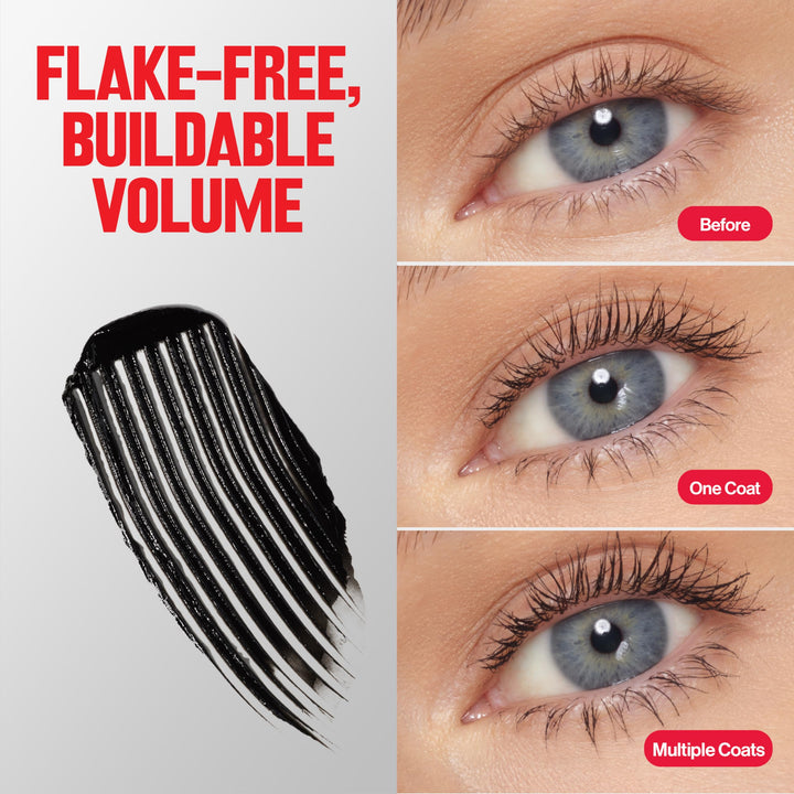 Revlon ColorStay Full Time Mascara, Volumizing Eye Makeup, 24 Hour Wear, Clump-Proof, Smudge-Proof, Flake-Proof, 401 Blackest Black