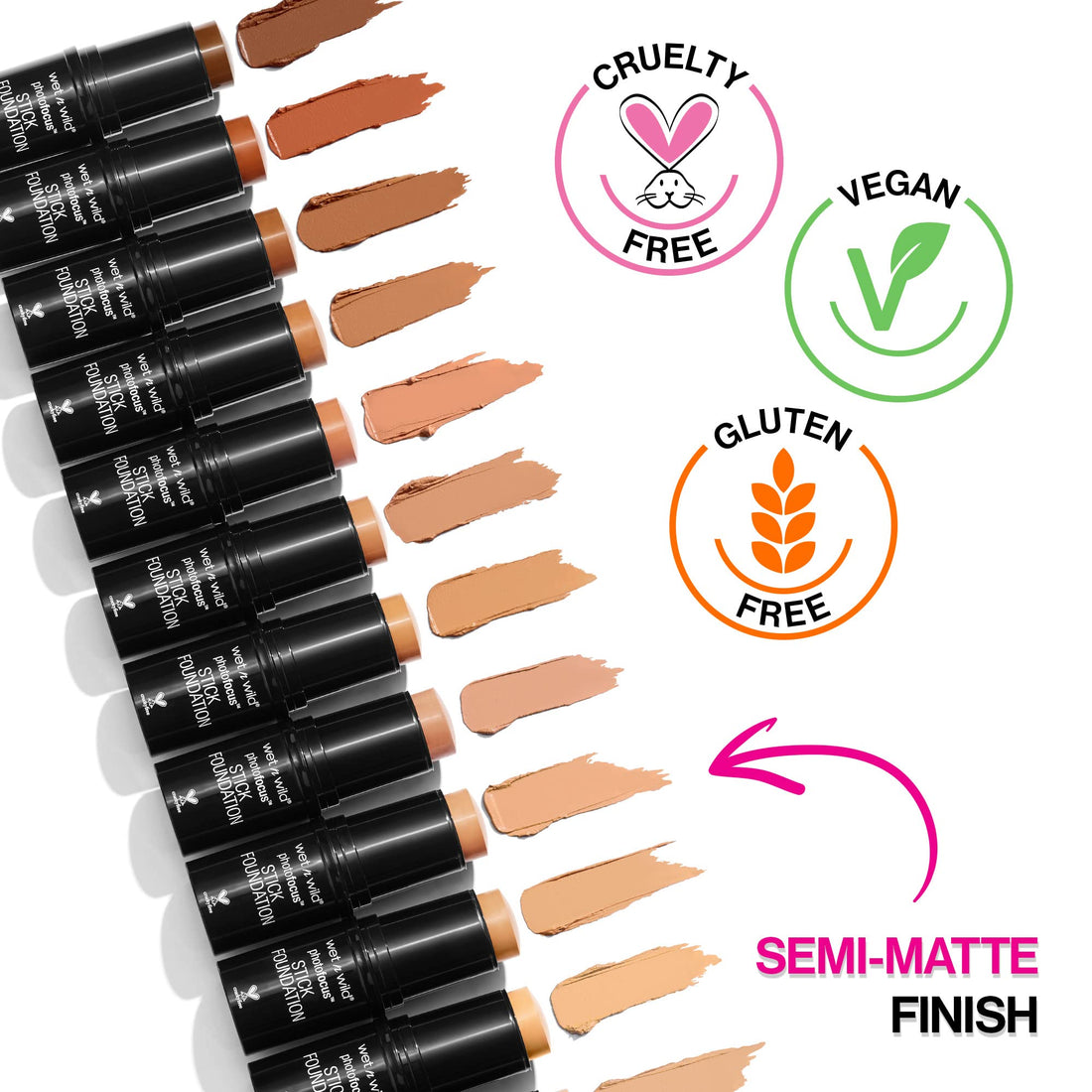 Wet N Wild Photo Focus Stick Foundation, Classic Ivory, 0.42 Ounce