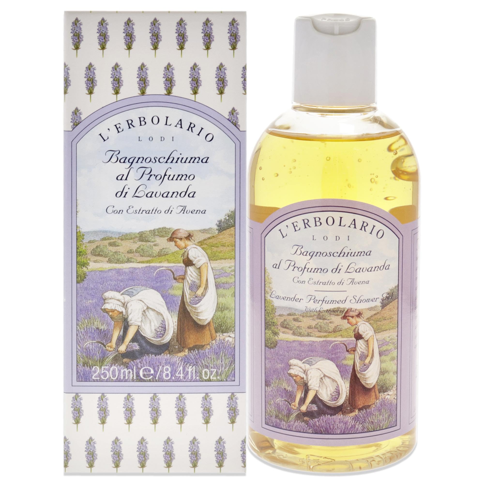 Lavanda (Lavender) Bath Foam by L'Erbolario Lodi