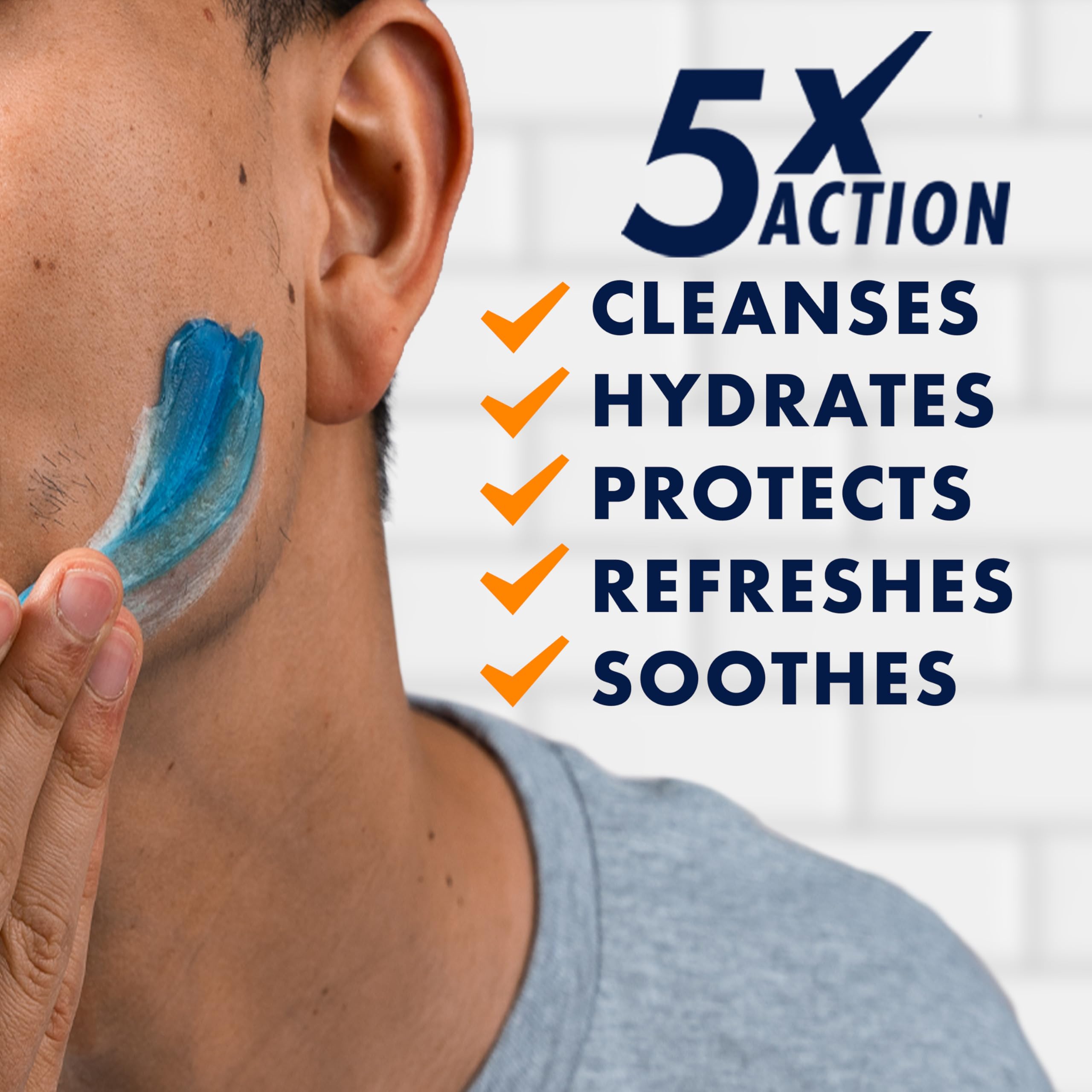 Gillette Fusion Shave Gel, Hydra Gel, Ultra Sensitive, 7 Ounce, 6 count