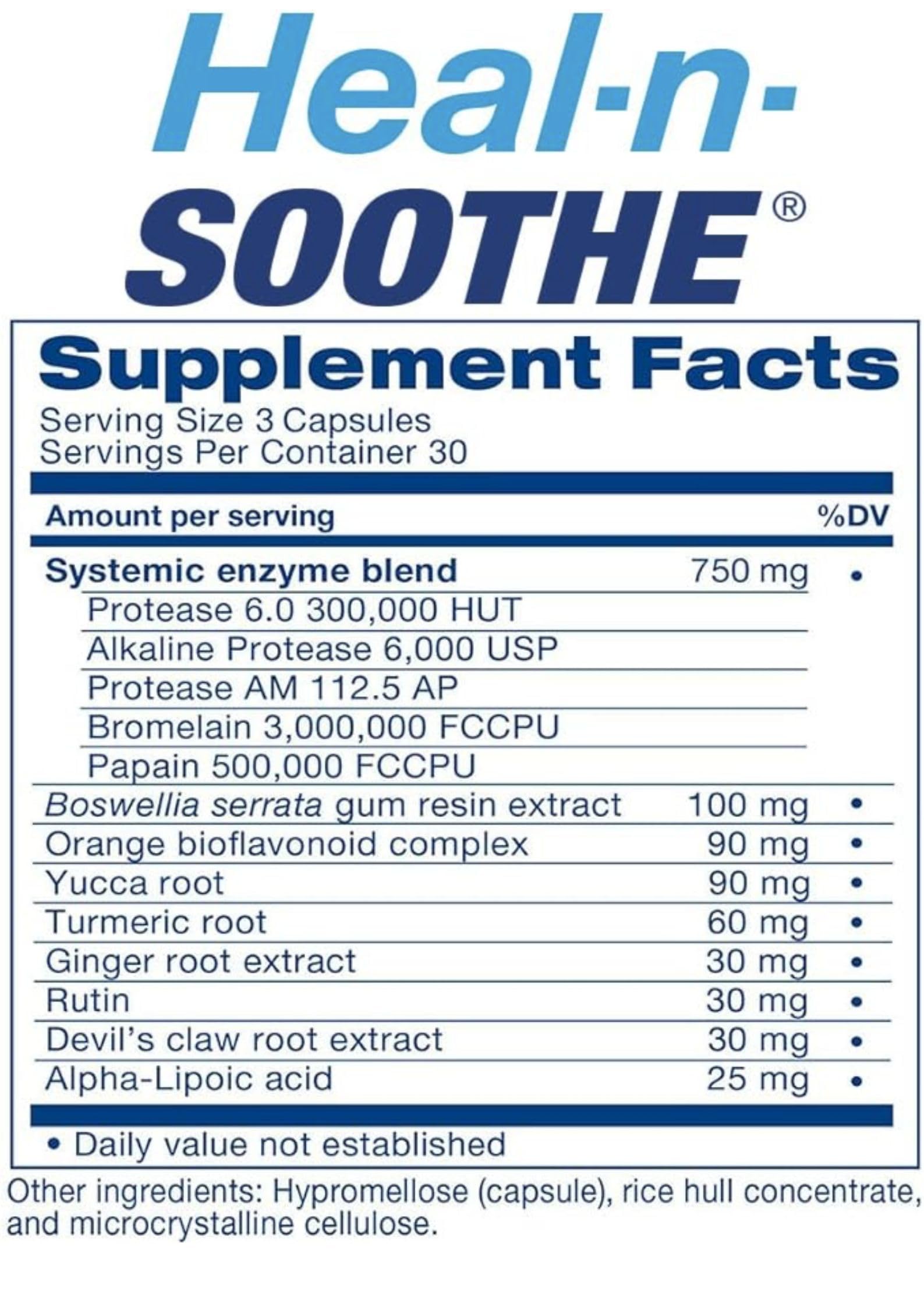 HEAL-N-SOOTHE and Super Joint Support - Natural Supplements