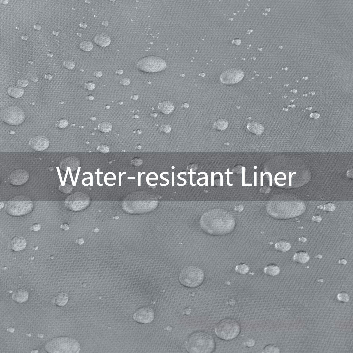 Teamoy Wet Dry Bag, Travel Tote Organizer (24.7 x 18 inches) with Two Compartments for Cloth Diaper, Laundry, Swimsuits and More, Easy to Hang Everywhere