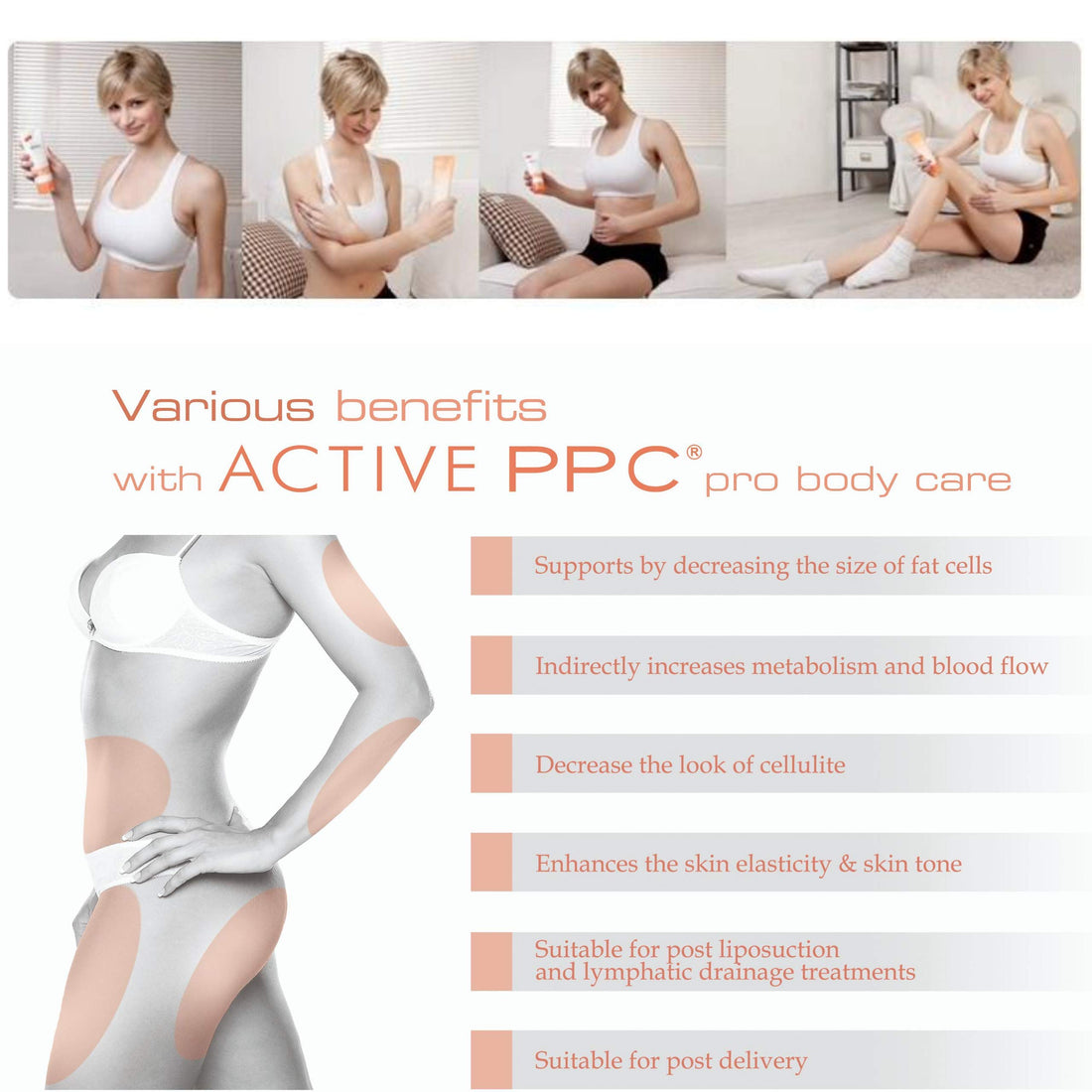 Defining Gel, Active PPC skinny Anti Cellulite cream , It works for Firming Tightening , Reduce the Fat Content Within a Person's Cellulite Cells. Anti Cellulite Concentrate cream 3.5 Oz .