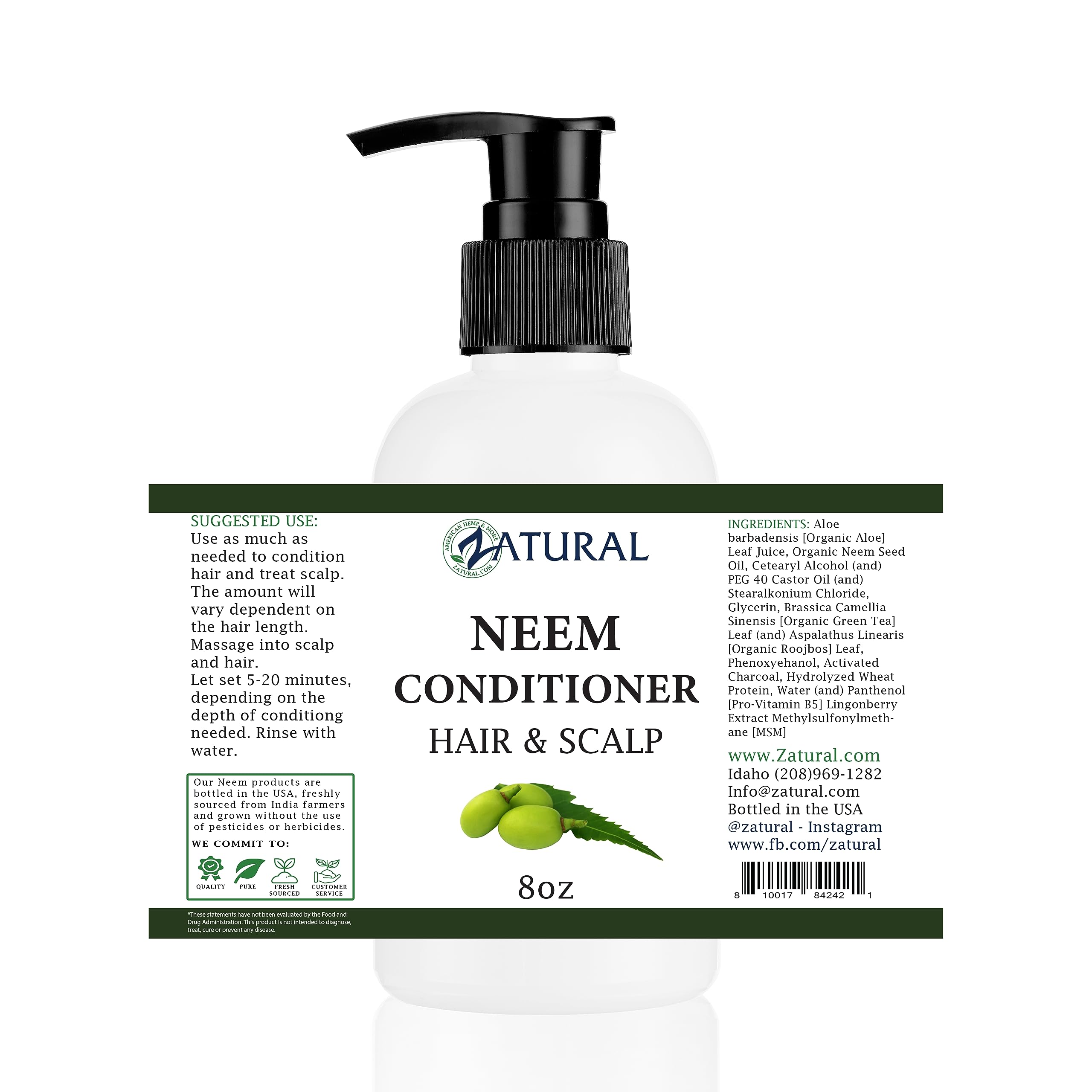 8 Ounce : Neem Scalp Conditioner (8 Ounce)