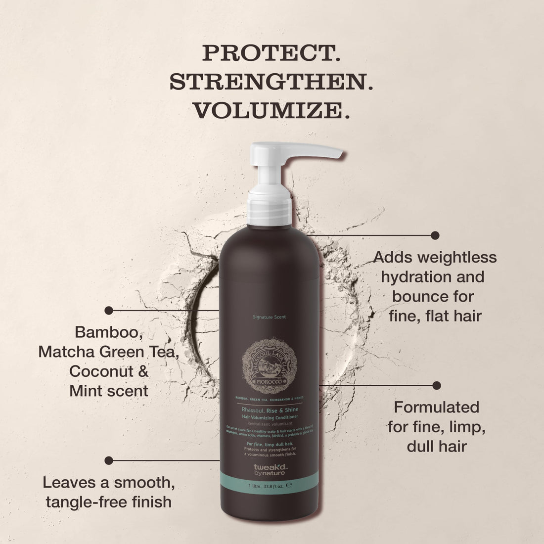 Tweakd by Nature Rise & Shine Hair Volumizing Conditioner, 33.8 oz