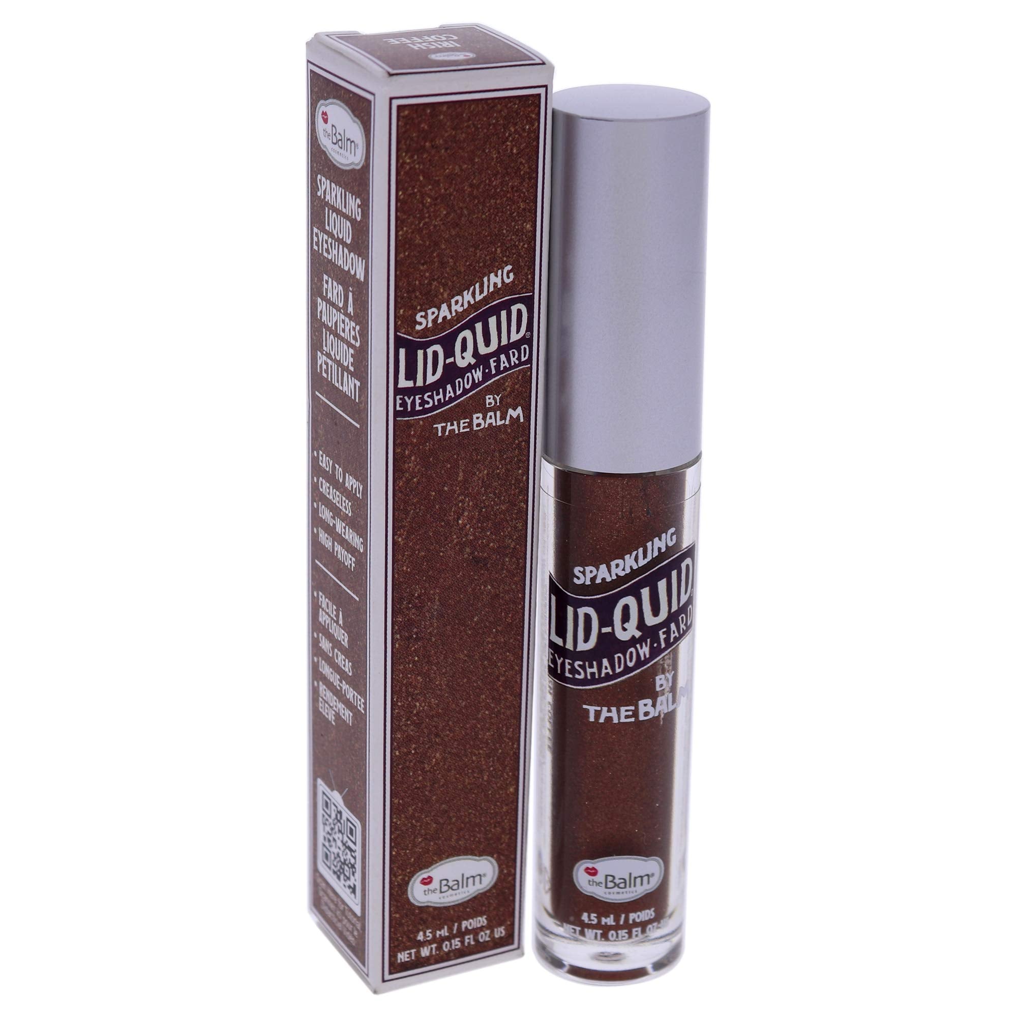 theBalm theBalm Lid-Quid Sparkling Liquid Eyeshadow, Irish Coffee