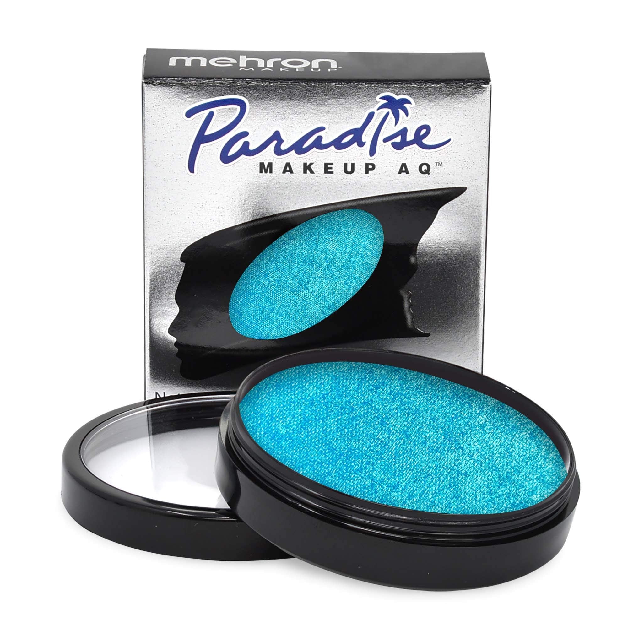 Mehron Makeup Paradise Makeup AQ Face & Body Paint (1.4 oz) (Brillant Bleu Bebe Light Blue)