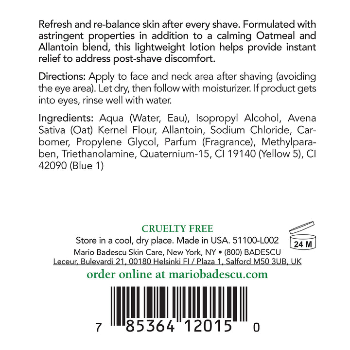 Mario Badescu Protein After Shave Lotion - 4 Oz.